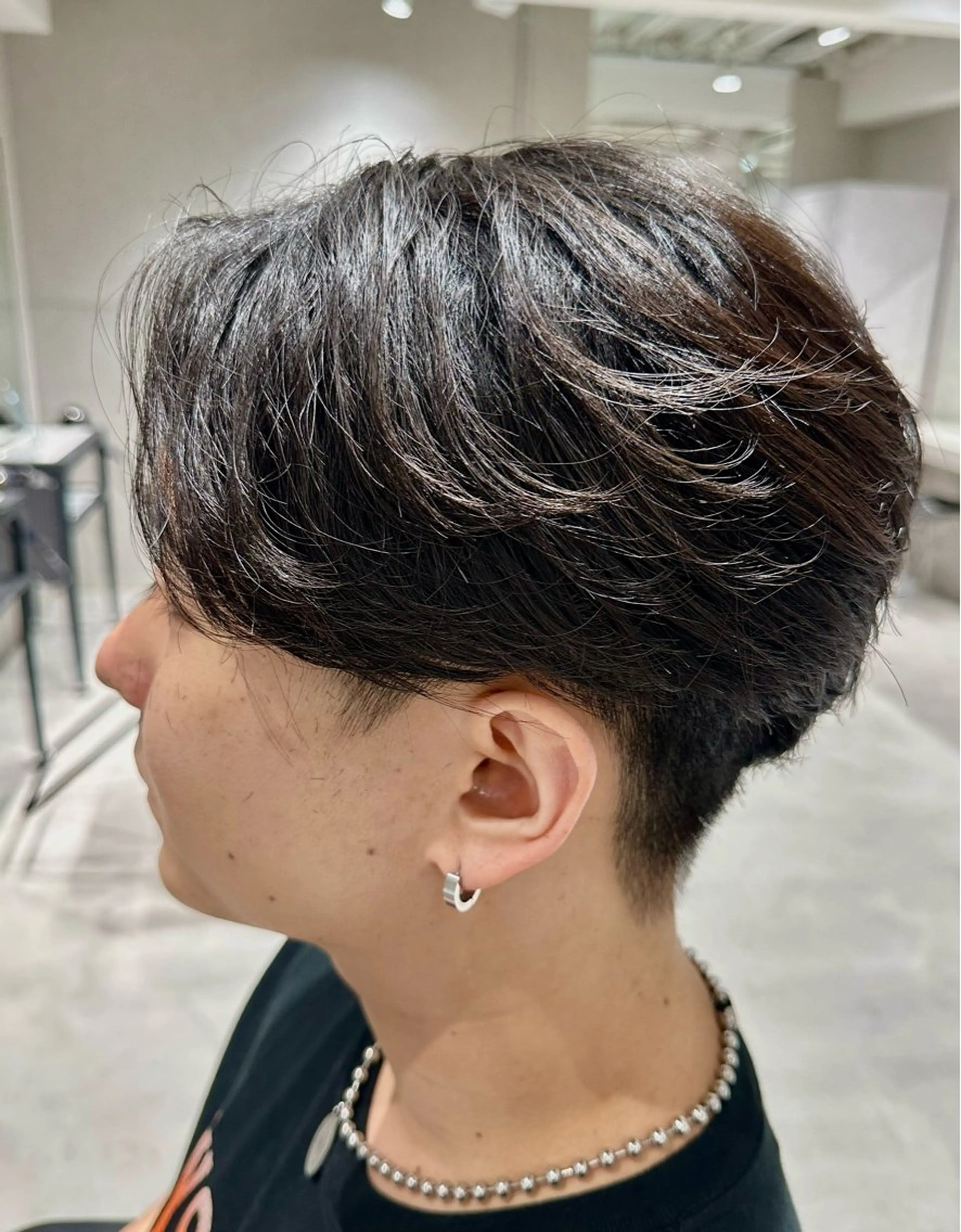 パーマ メンズ 縮毛矯正 カット 縮毛矯正 👑駅近メンズサロン パーマ特化北千住👑のヘアスタイル