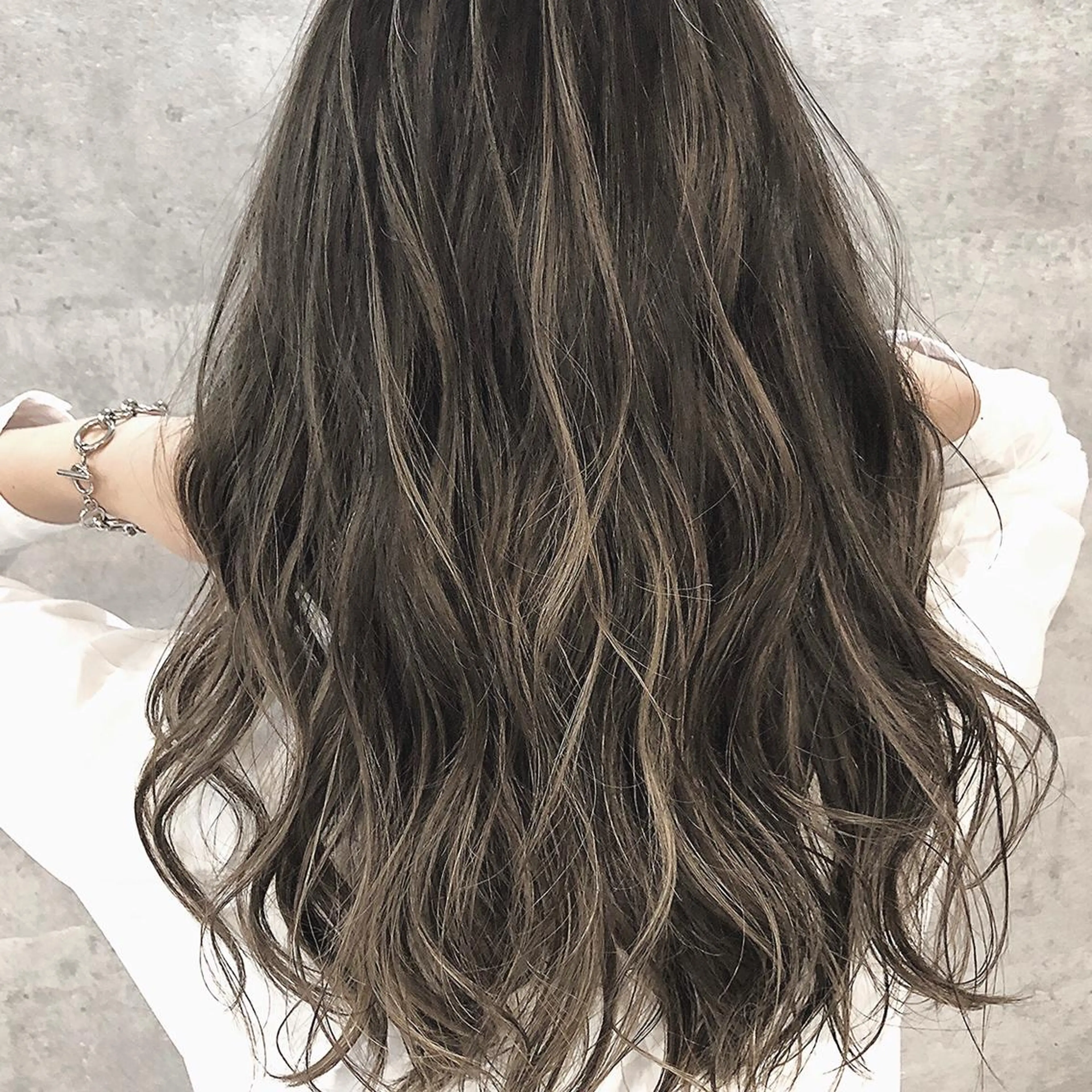 ロング カラー ハイライトカラー ハイライト MiL所属・✨ハイトーン✨ 濱田知孝のヘアスタイル