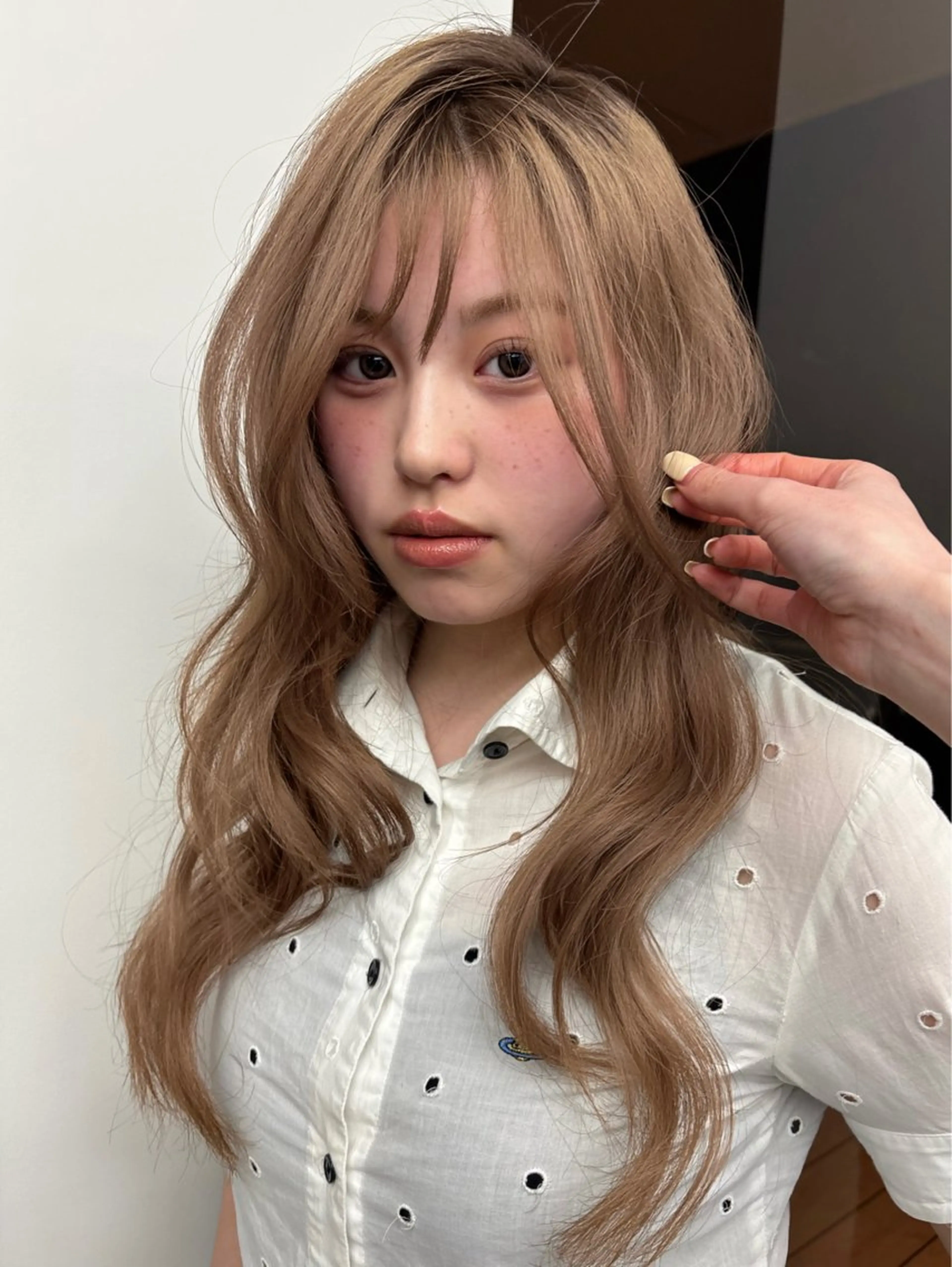 ロング カラー ヘアカラー ブリーチモデル /  Runa☾のヘアスタイル