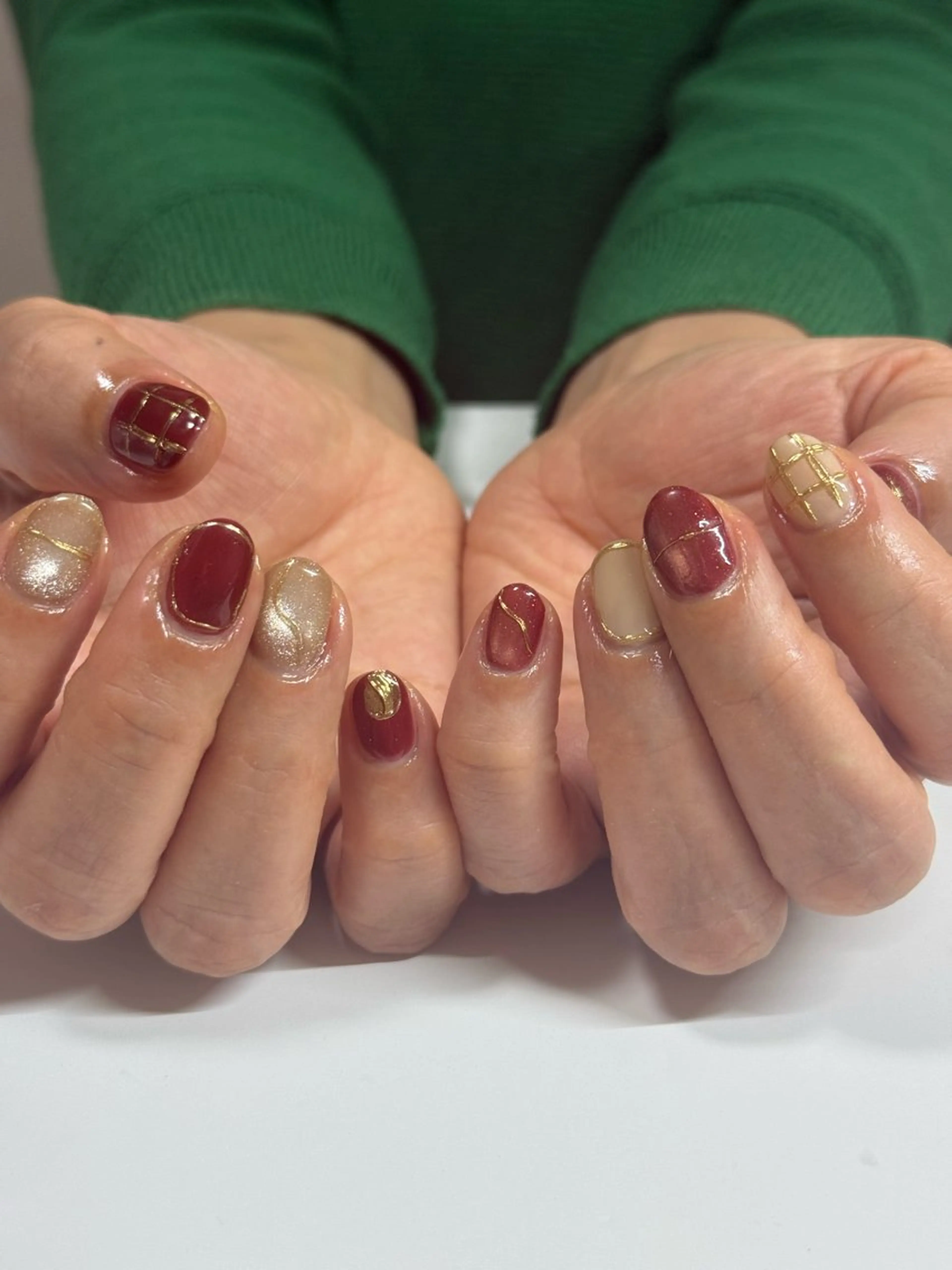 ネイル 持ち込み ハンドネイル .clair 【クレル】のネイルデザイン