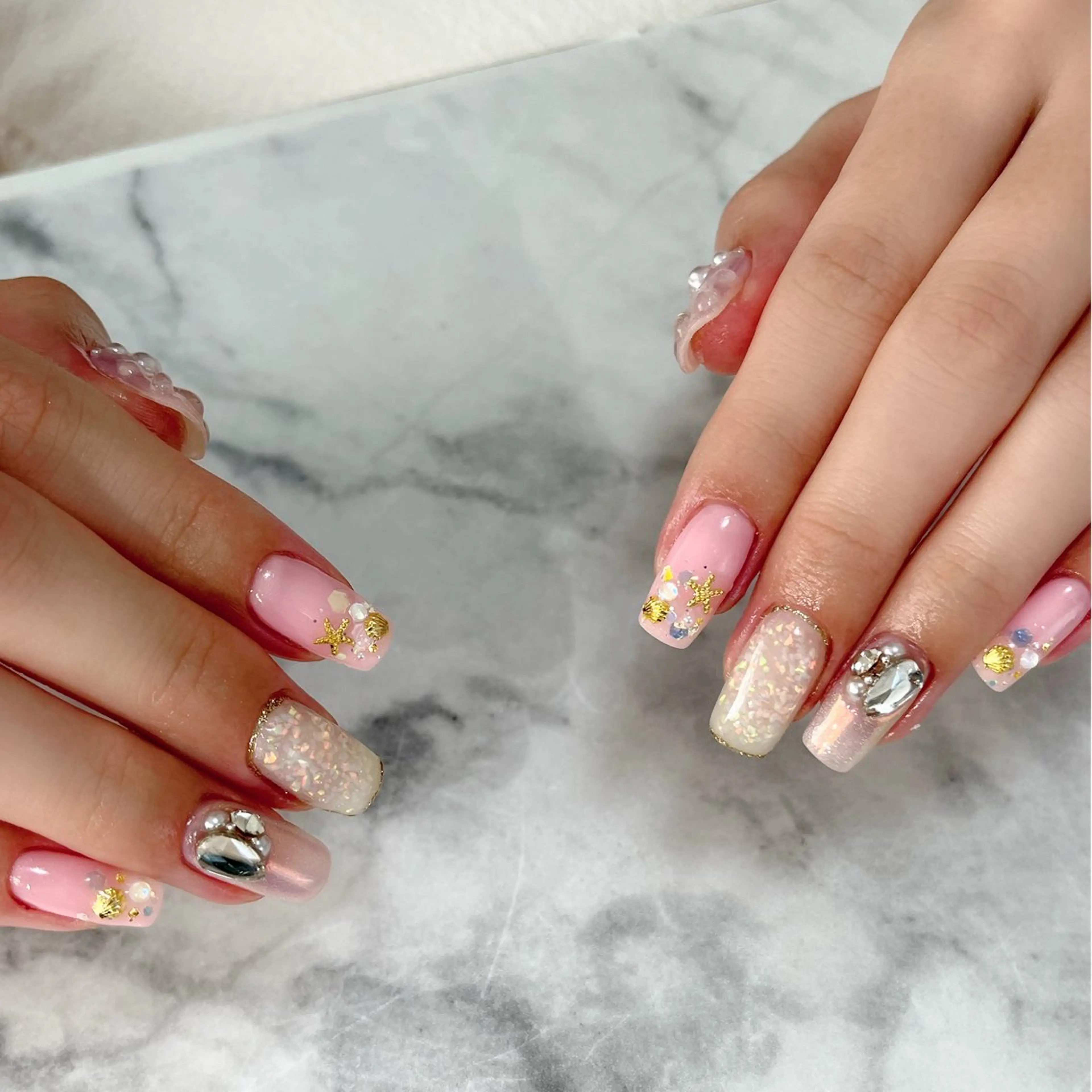 ネイル ハンドネイル ホームネイルサロン Shellのネイルデザイン