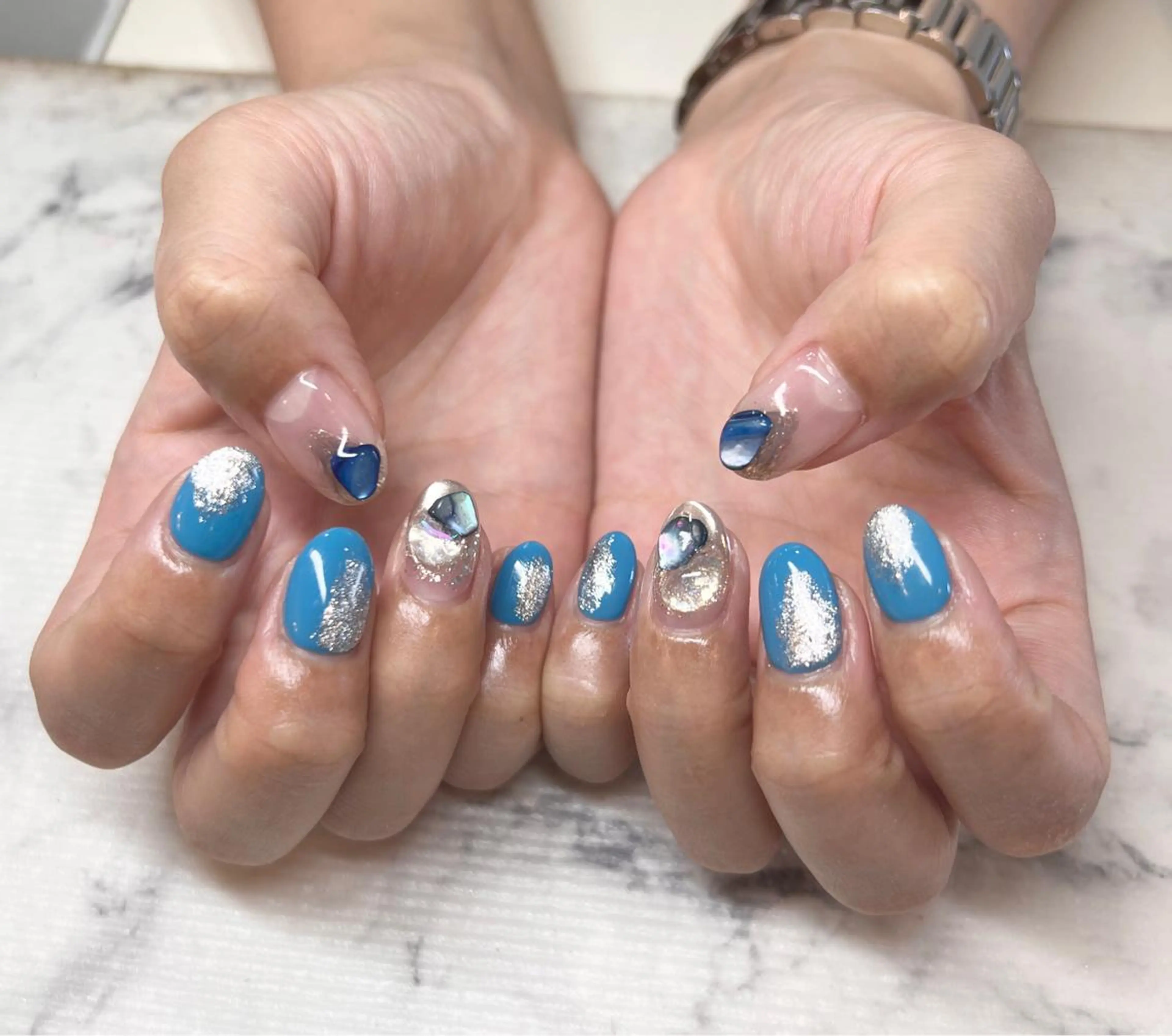 ネイル いちじゅう あおいのネイルデザイン