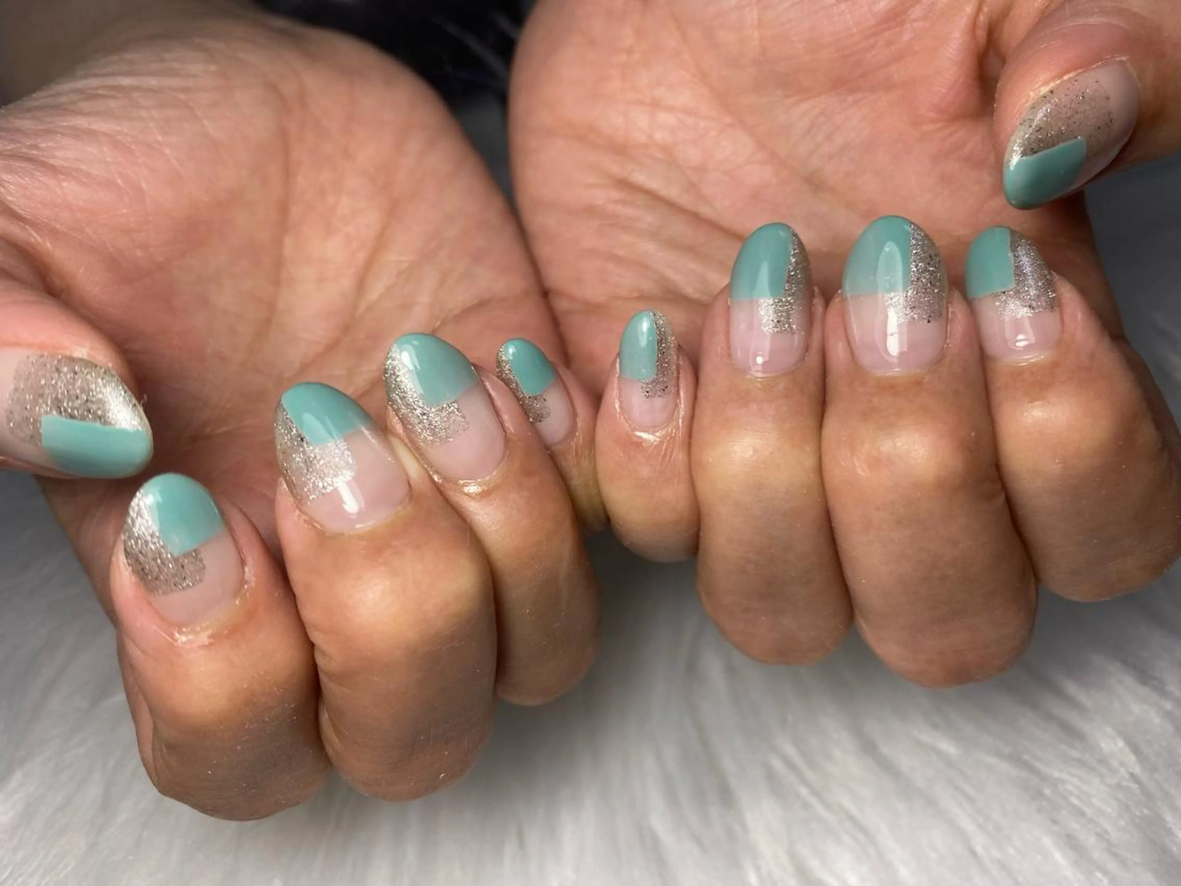 ネイル ハンドネイル Mana‪ ‪·͜· ❤︎‬のネイルデザイン