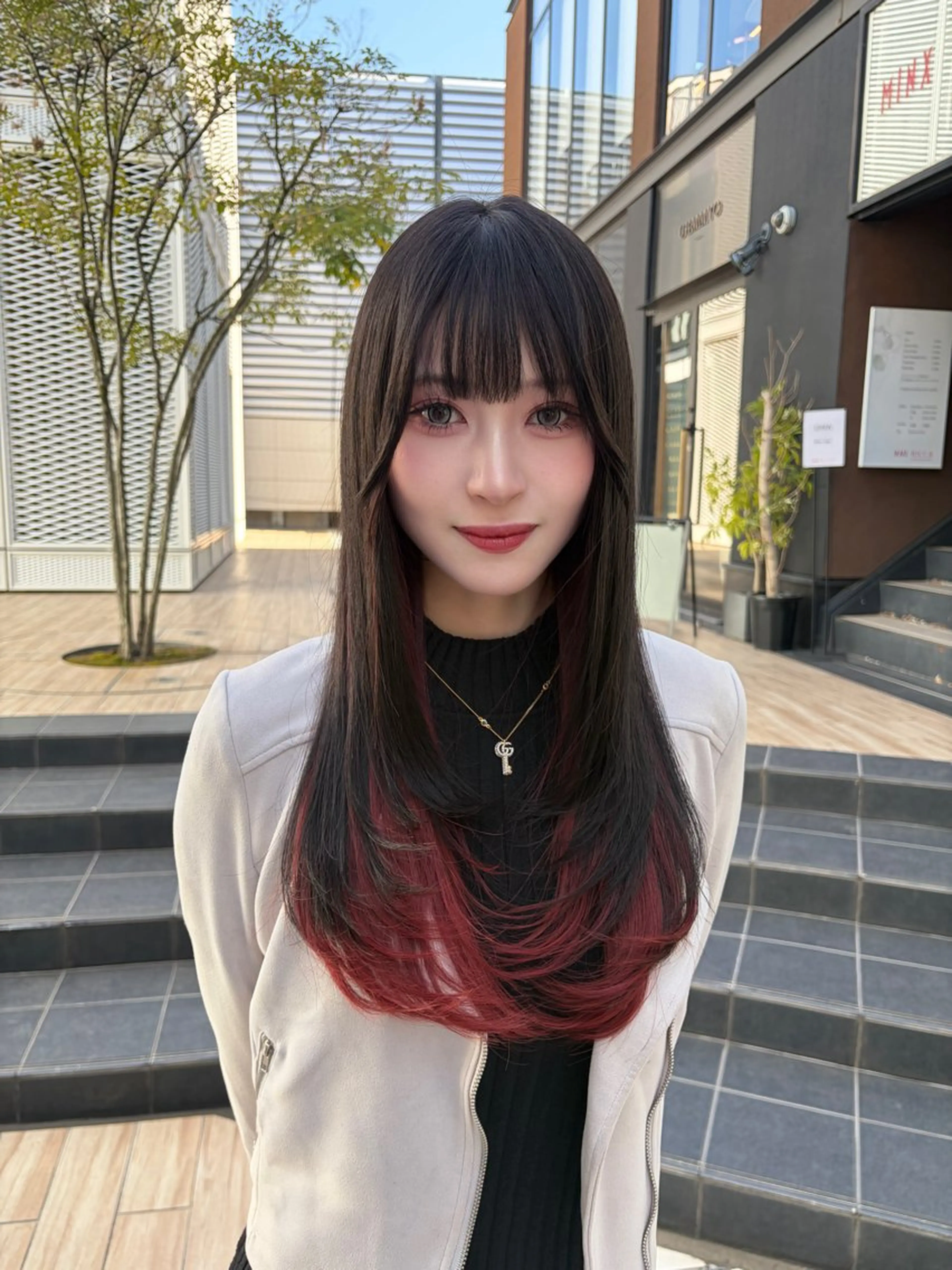 ロング カラー パーマ ヘアアレンジ ベージュカラー 透明感カラー 韓国風ヘア レイヤーカット カット ヘアカラー GO TODAY SHAiRE SALON所属・韓国レイヤー🪽 透明感🫧/コウヘイのヘアスタイル