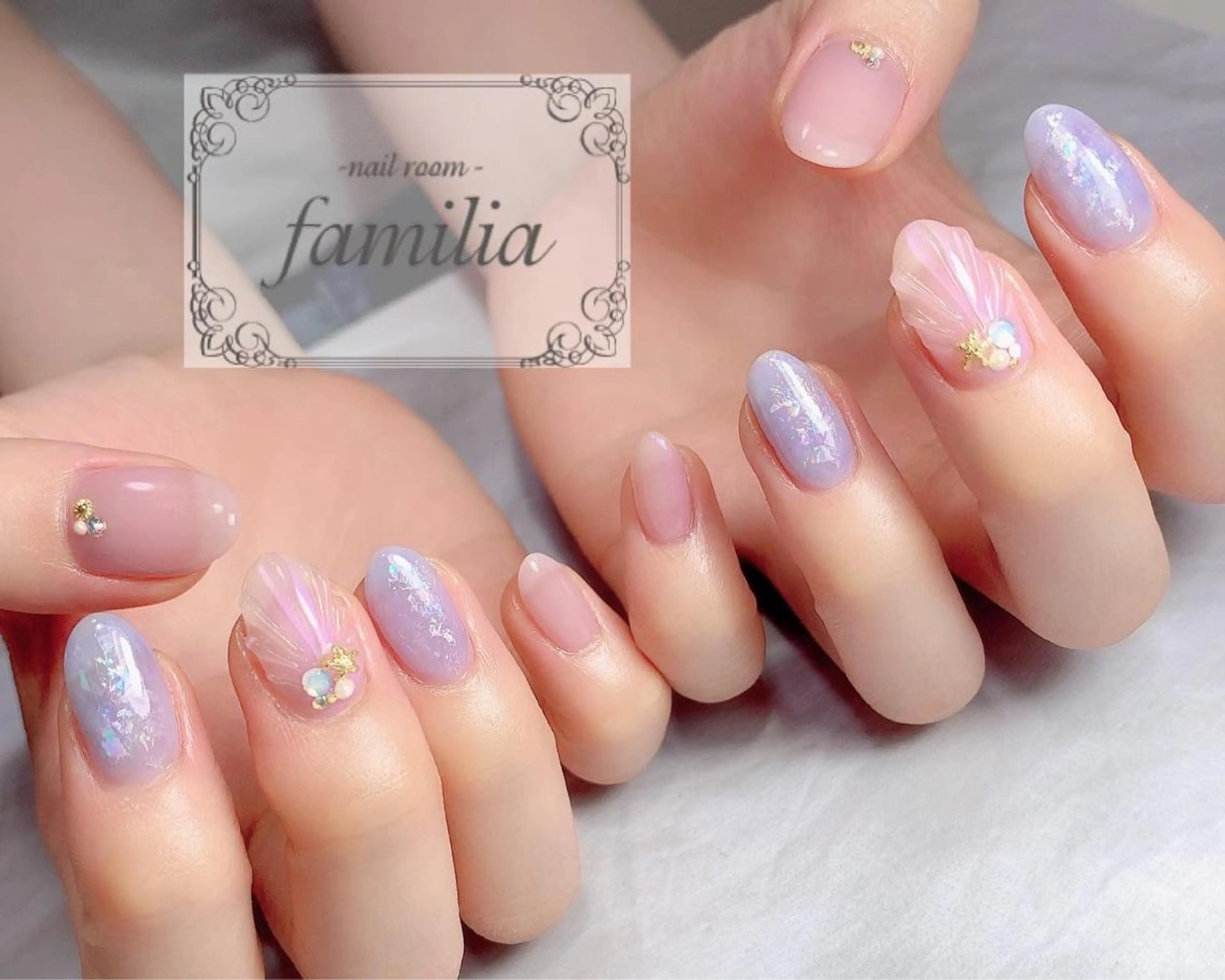 ネイル ハンドネイル -nailroom- familiaのネイルデザイン