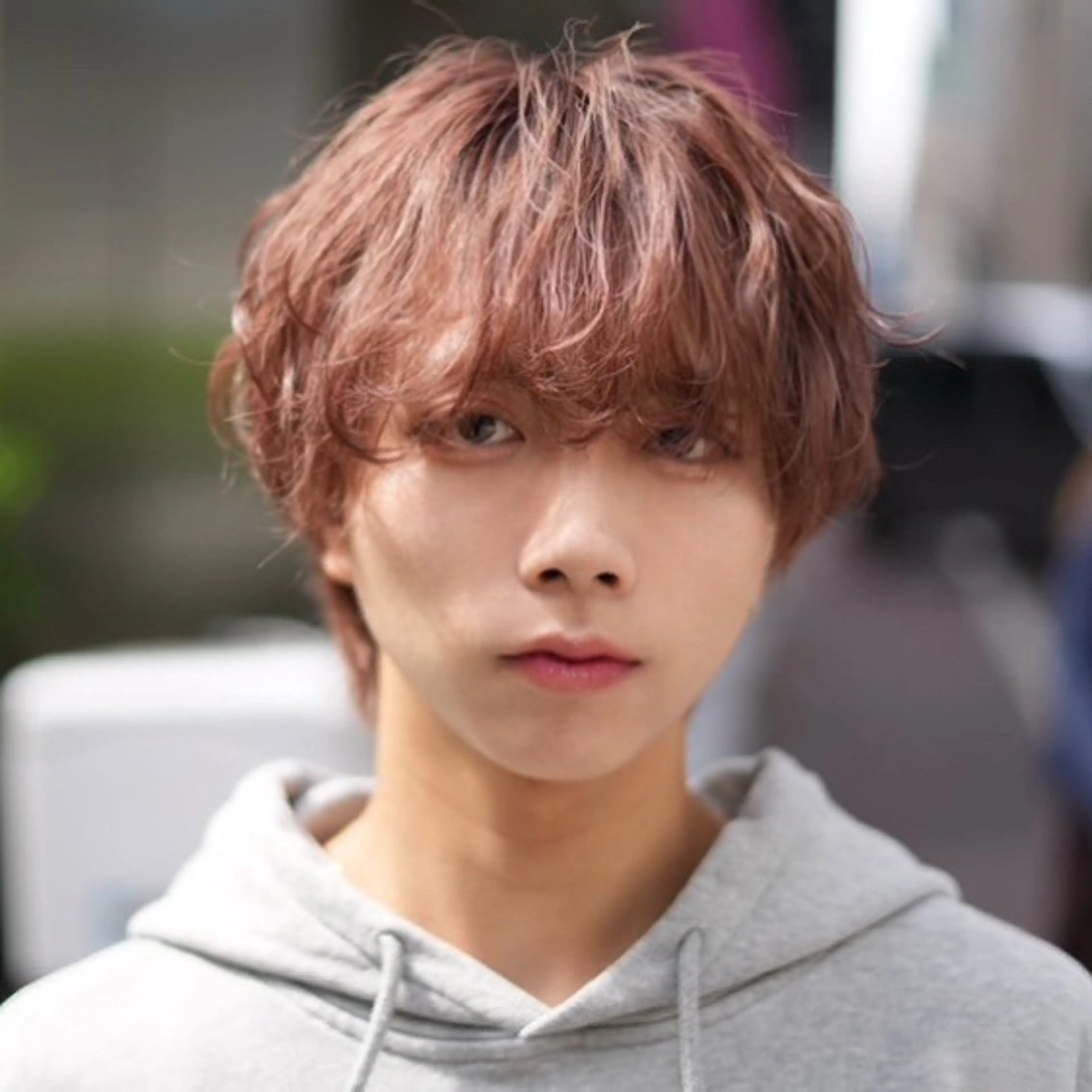 ショート パーマ メンズ メンズパーマ 韓国ヘア/銀座/艶髪 /MINX/ウチダのヘアスタイル