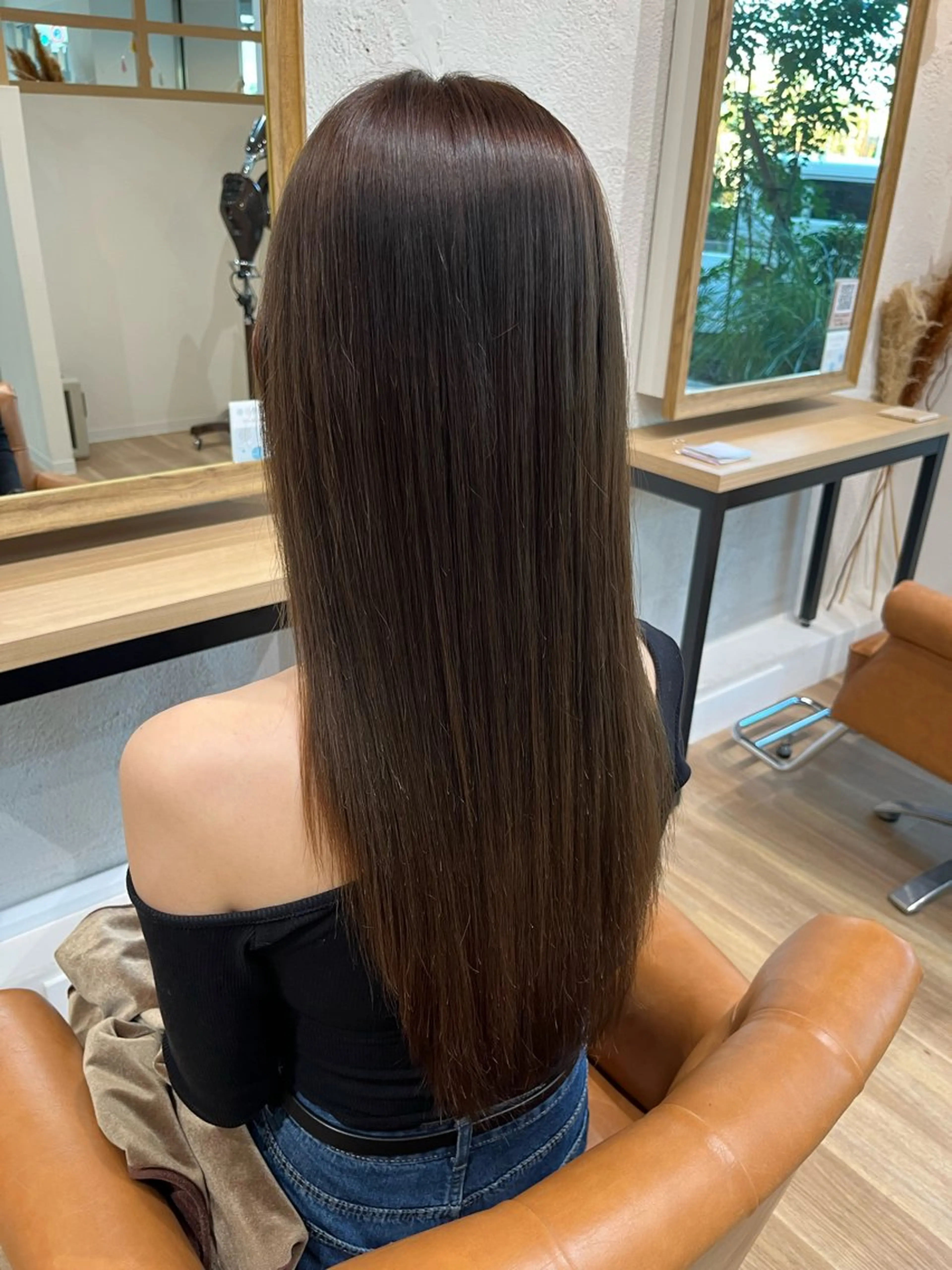 カラー オリーブカラー bisou hair スガノ　カヤノのマツエク・マツパデザイン