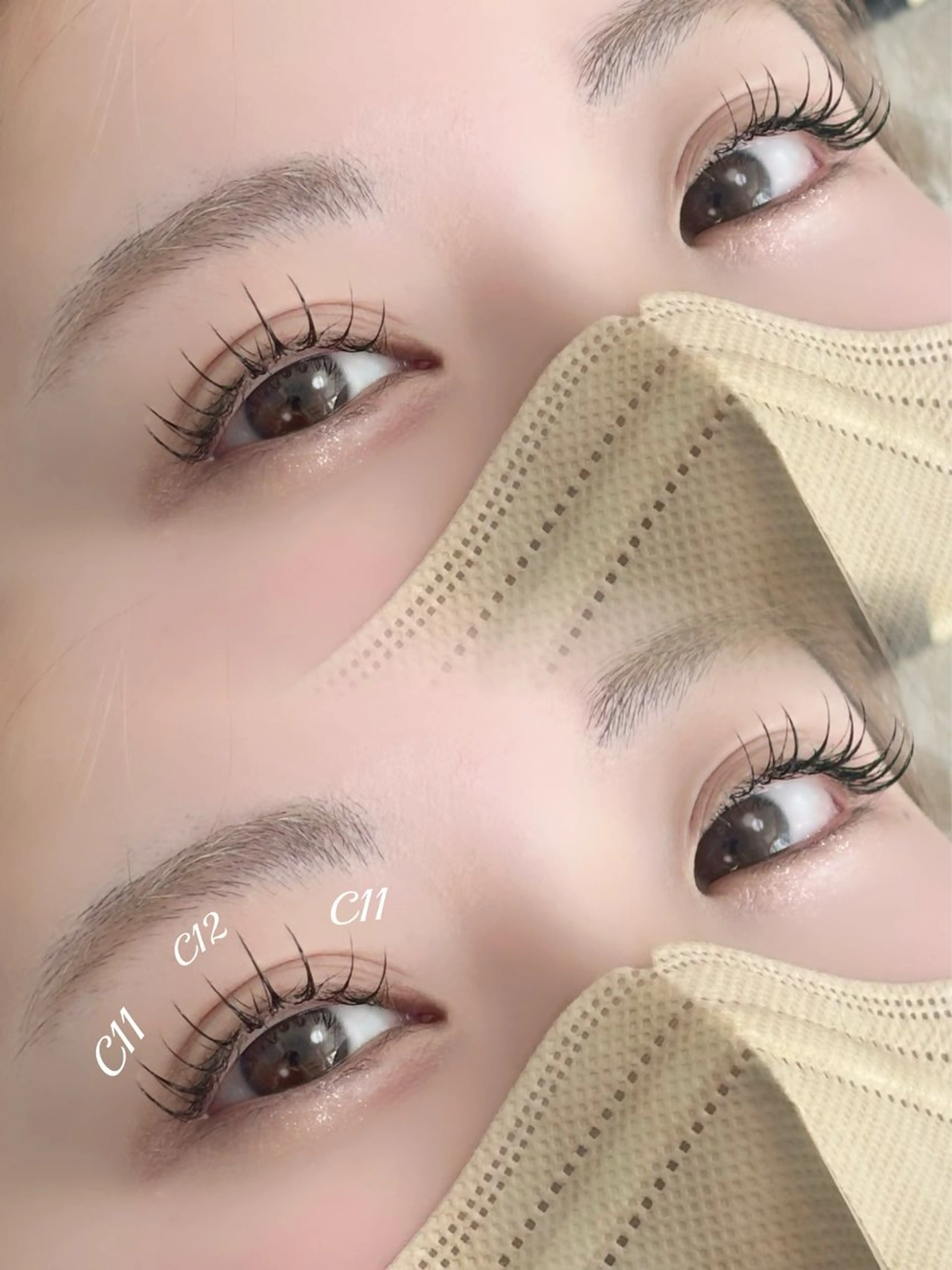 マツエク・マツパ マツエク OliviaBlue MARINAのマツエク・マツパデザイン