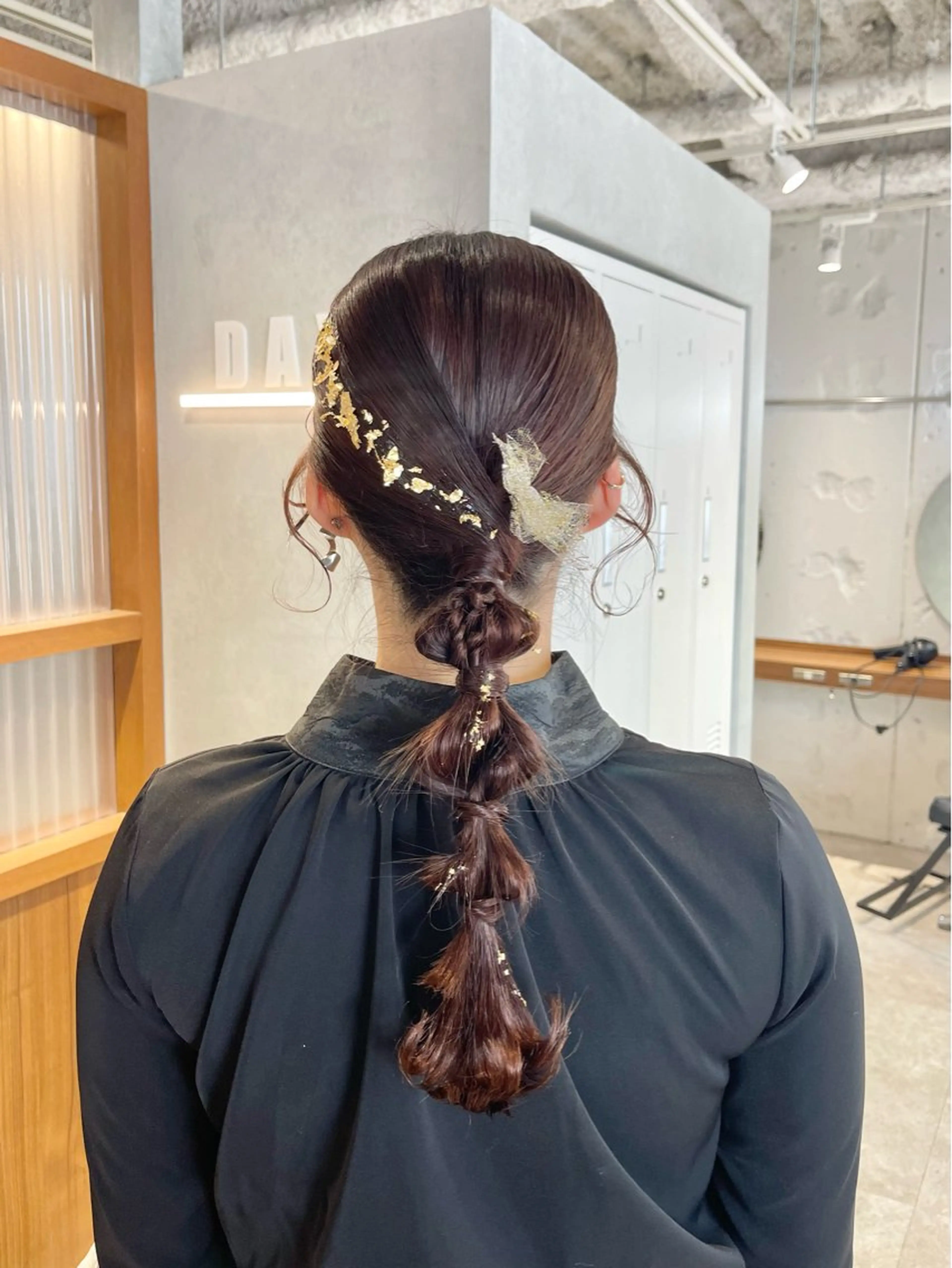 ロング ヘアアレンジ 結婚式・ブライダル ヘアセット himeka🪽 アレンジ/ブリーチのヘアスタイル