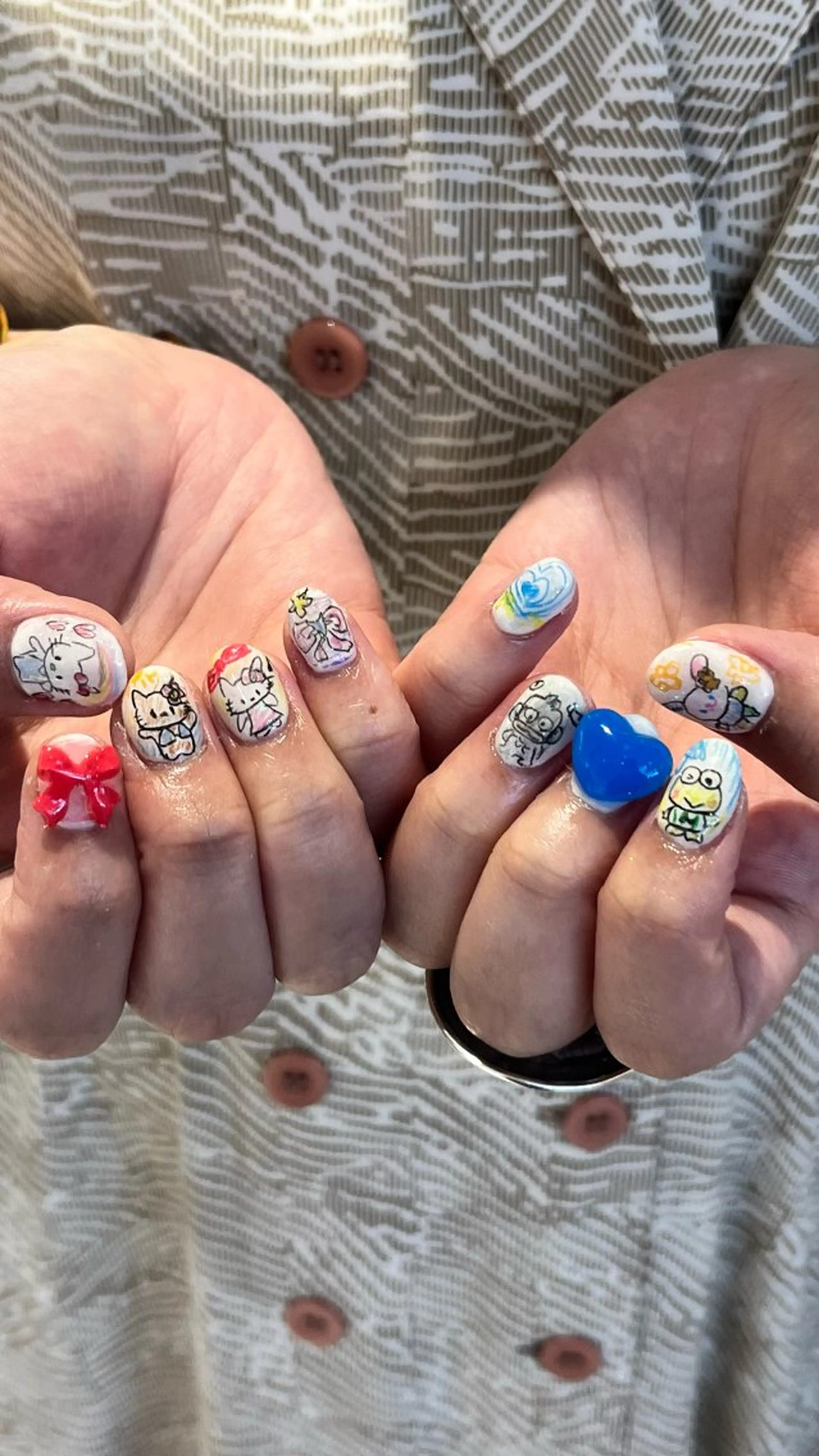 ネイル メンズパーマ/ メッシュ📍ﾕﾘのヘアスタイル