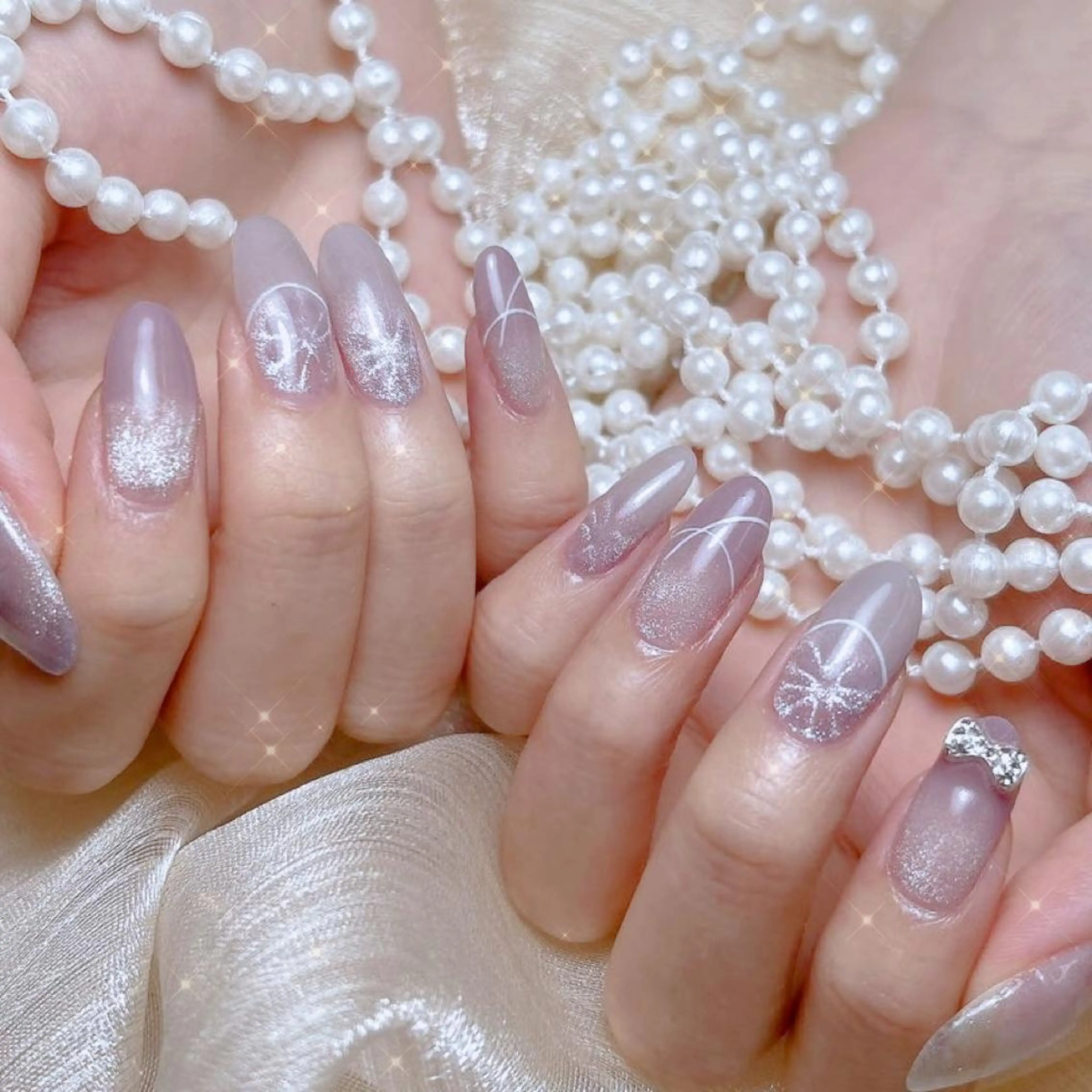 ネイル 🦋チップ長さだし 専門店🦋のネイルデザイン