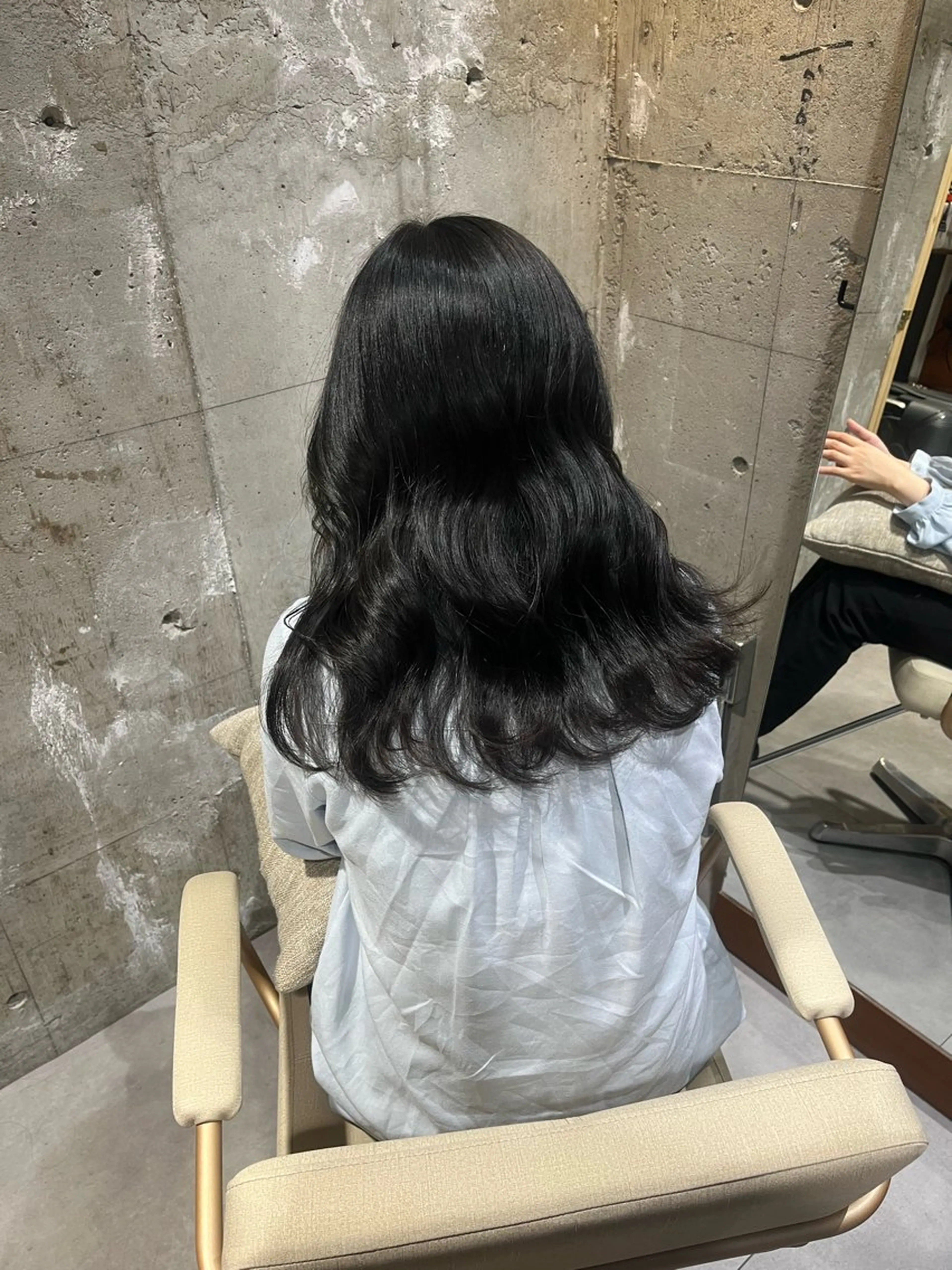 ロング カラー ヘアカラー かわにし ひなた🐰のヘアスタイル