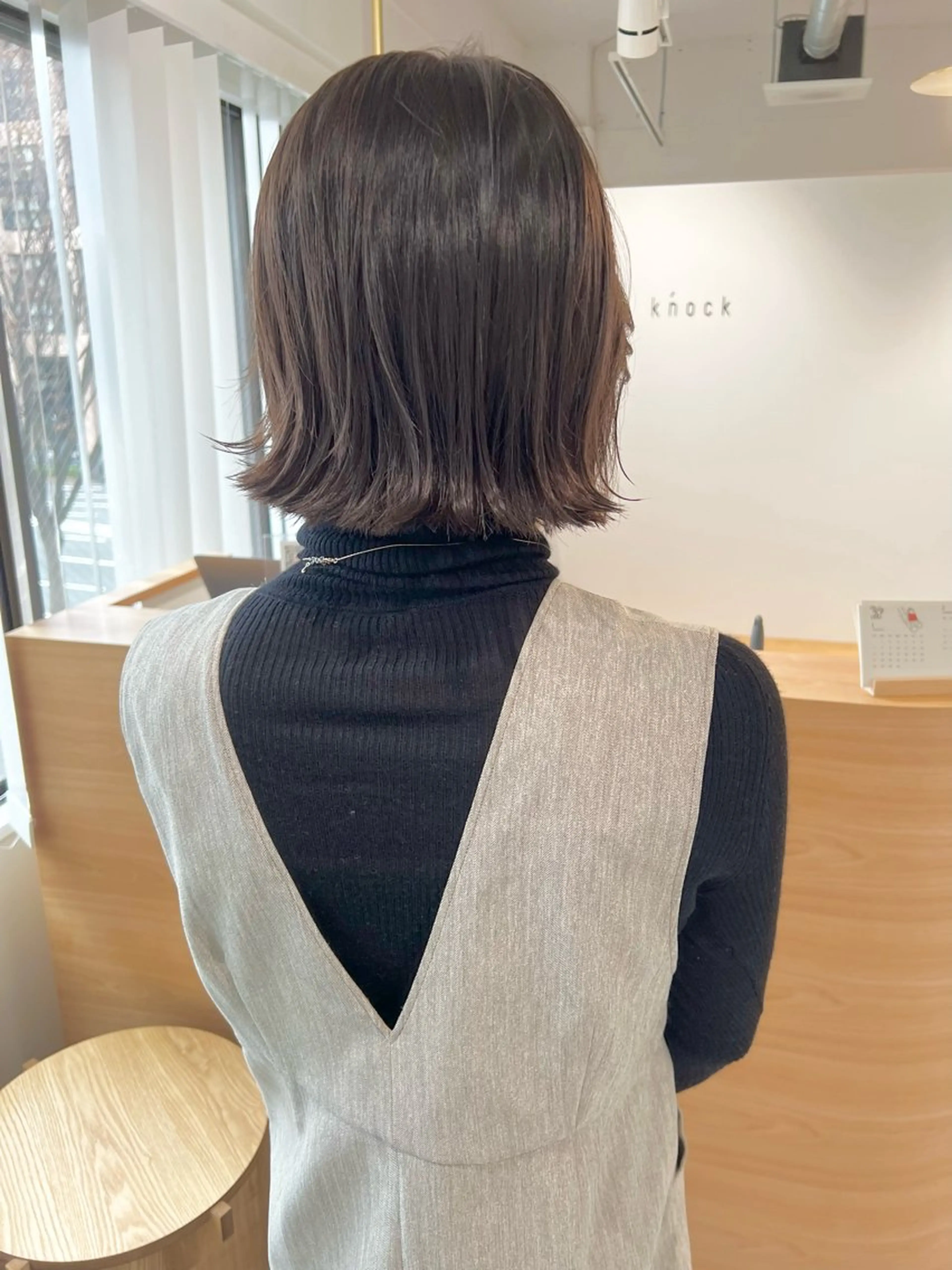 ショート カラー イルミナカラー ボブ 外ハネヘア MOE/自分史上最高 カワイイ髪に💗✨のヘアスタイル