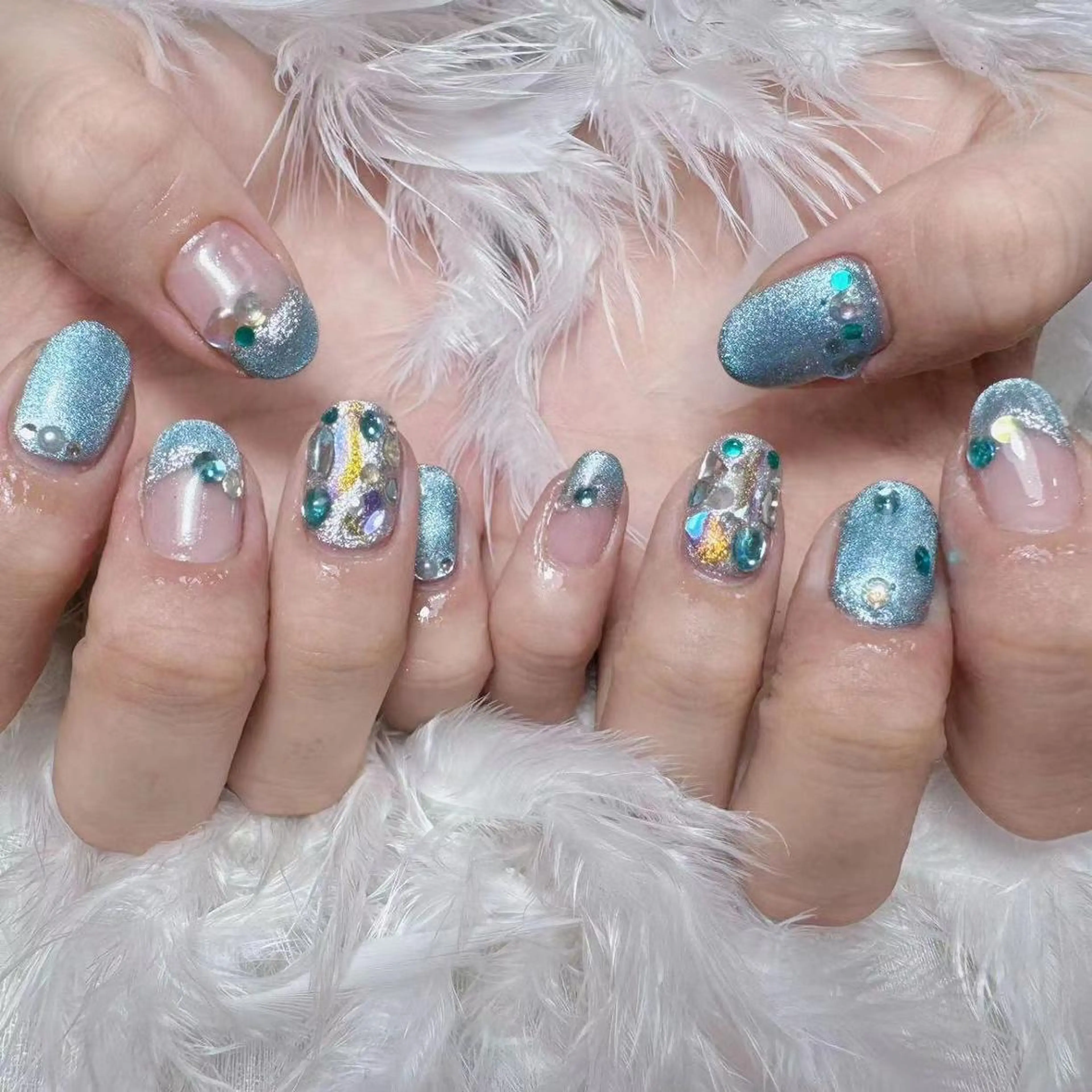 ネイル ハンドネイル DIAMOND 💦のネイルデザイン