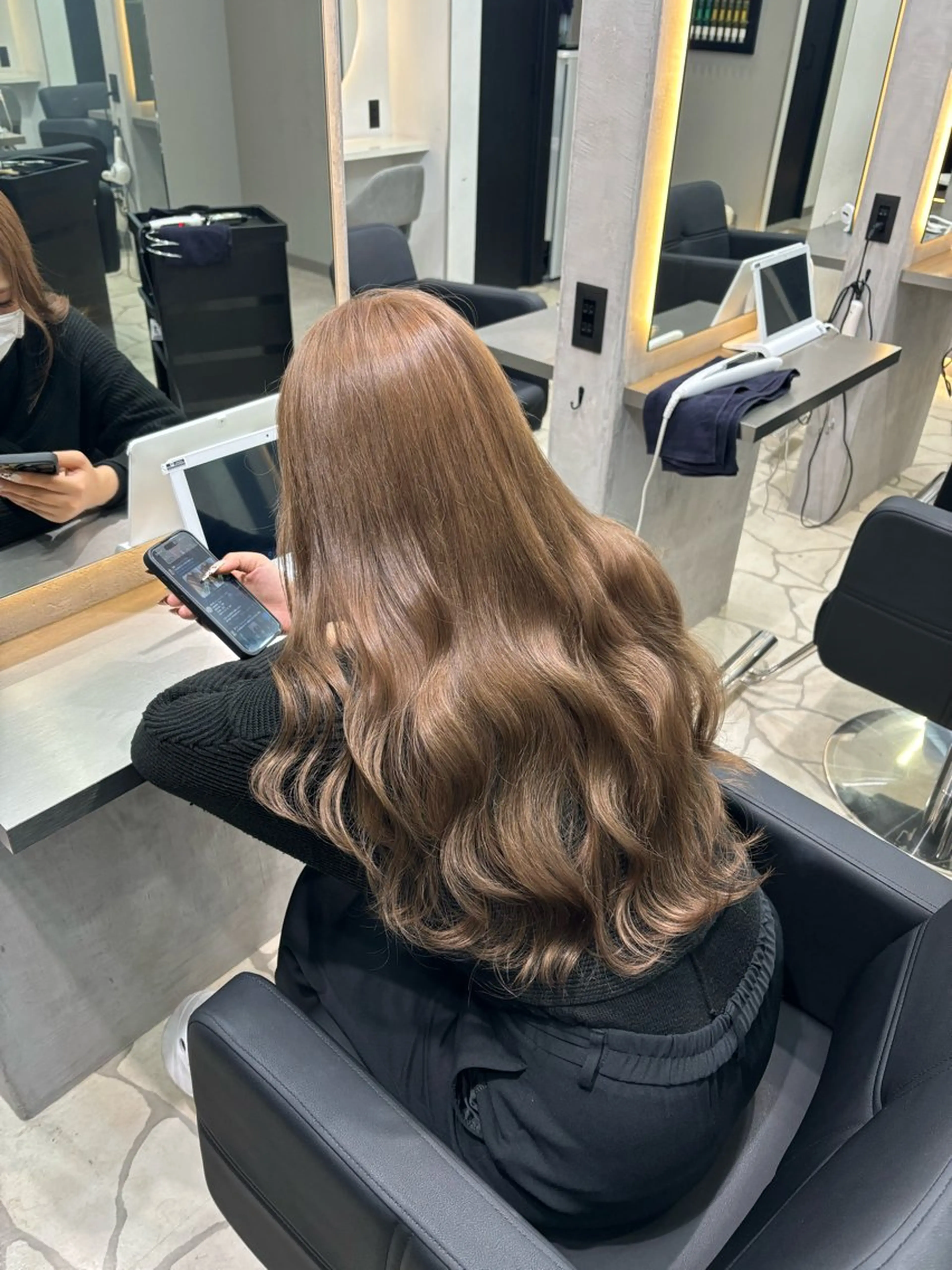 セミロング lapis マリナのヘアスタイル