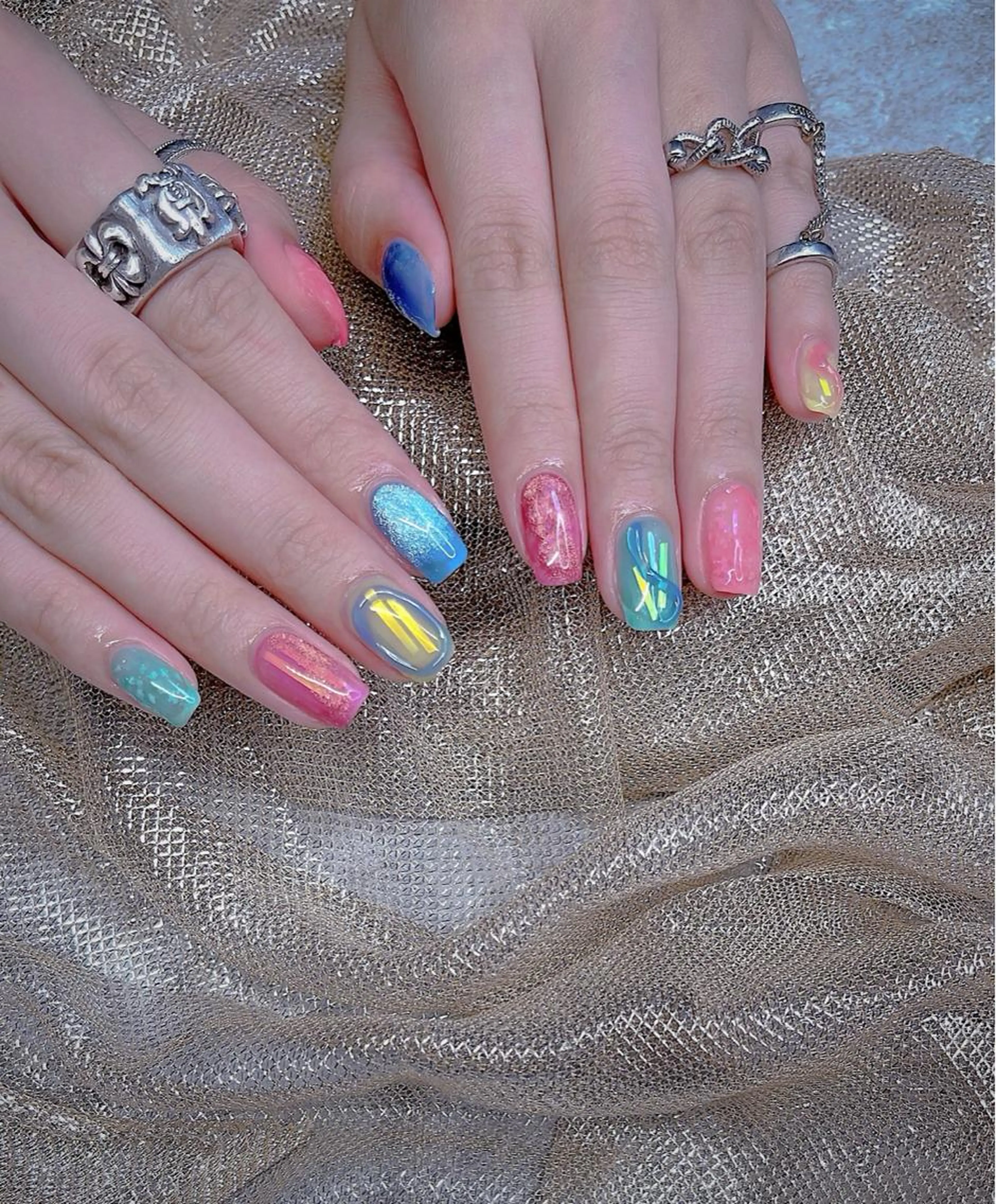 お好きなデザイン(当店ソフトオフ込み)  6本アートまで《デザインによって金額変わる場合もございます♪》の写真