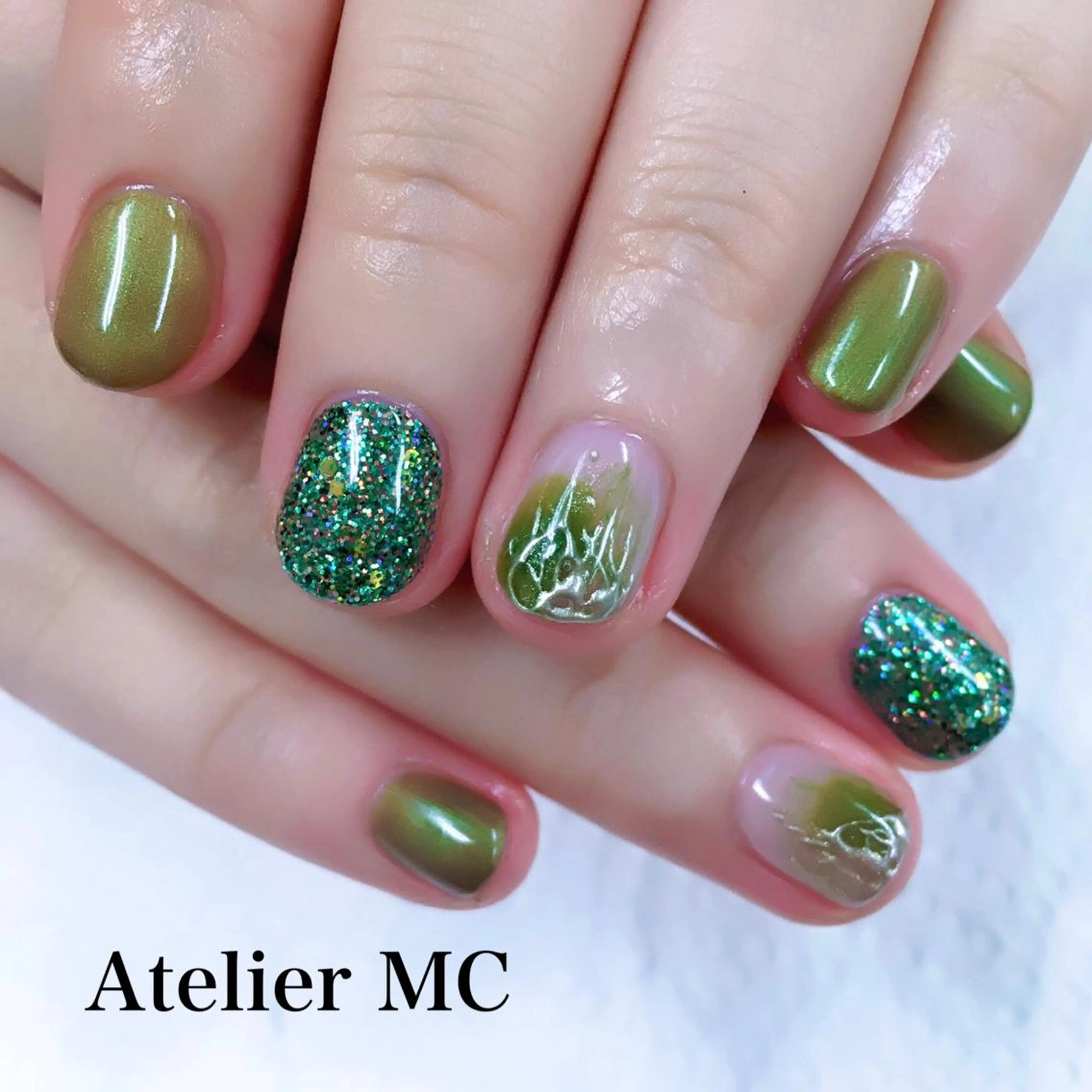 ネイル ハンドネイル アトリエ エムシー 【新富町・東銀座】のネイルデザイン