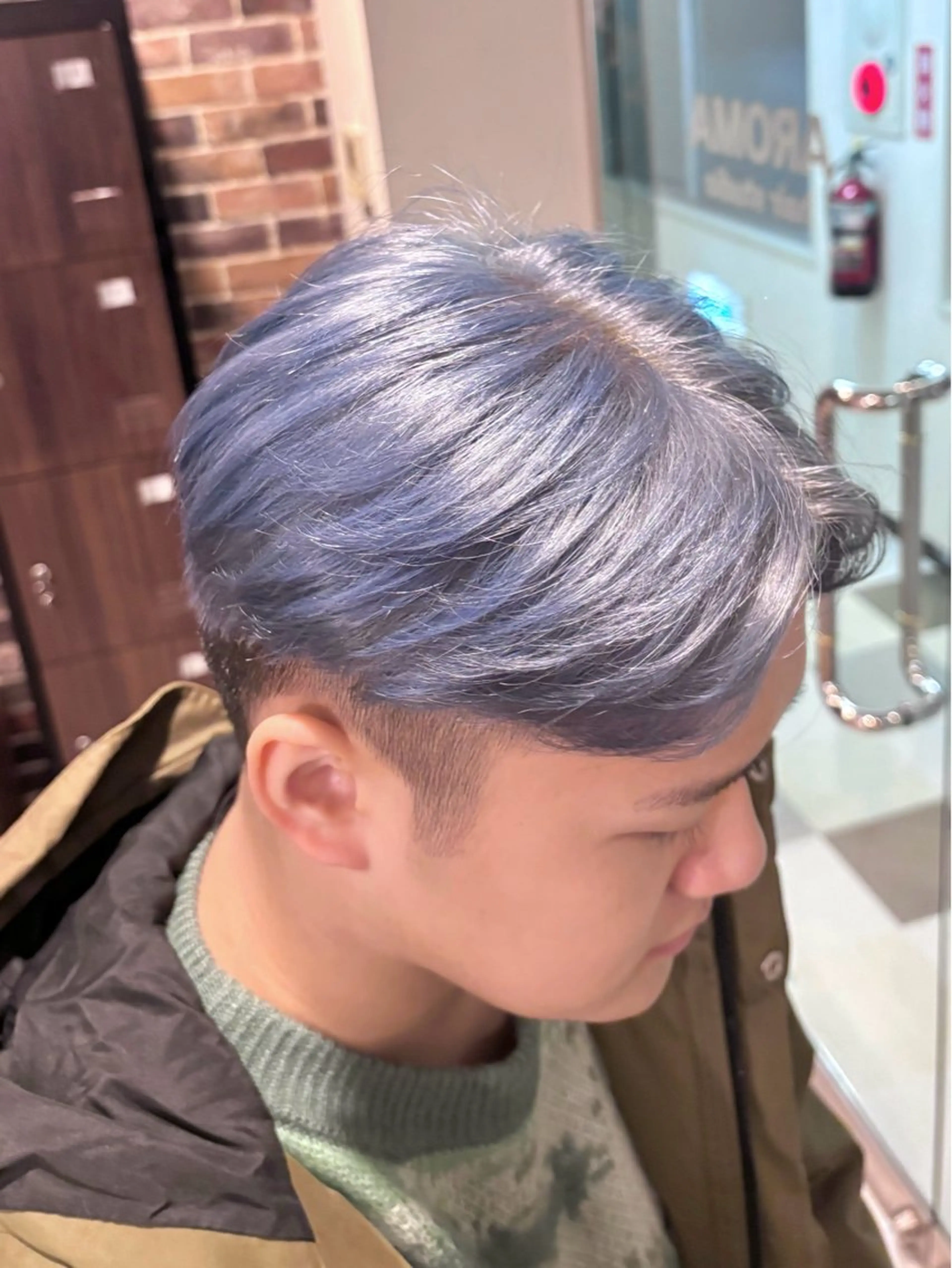 メンズ メンズブリーチ カット ヘアカラー ブリーチ／ 髪質改善／ＲＹＯのヘアスタイル