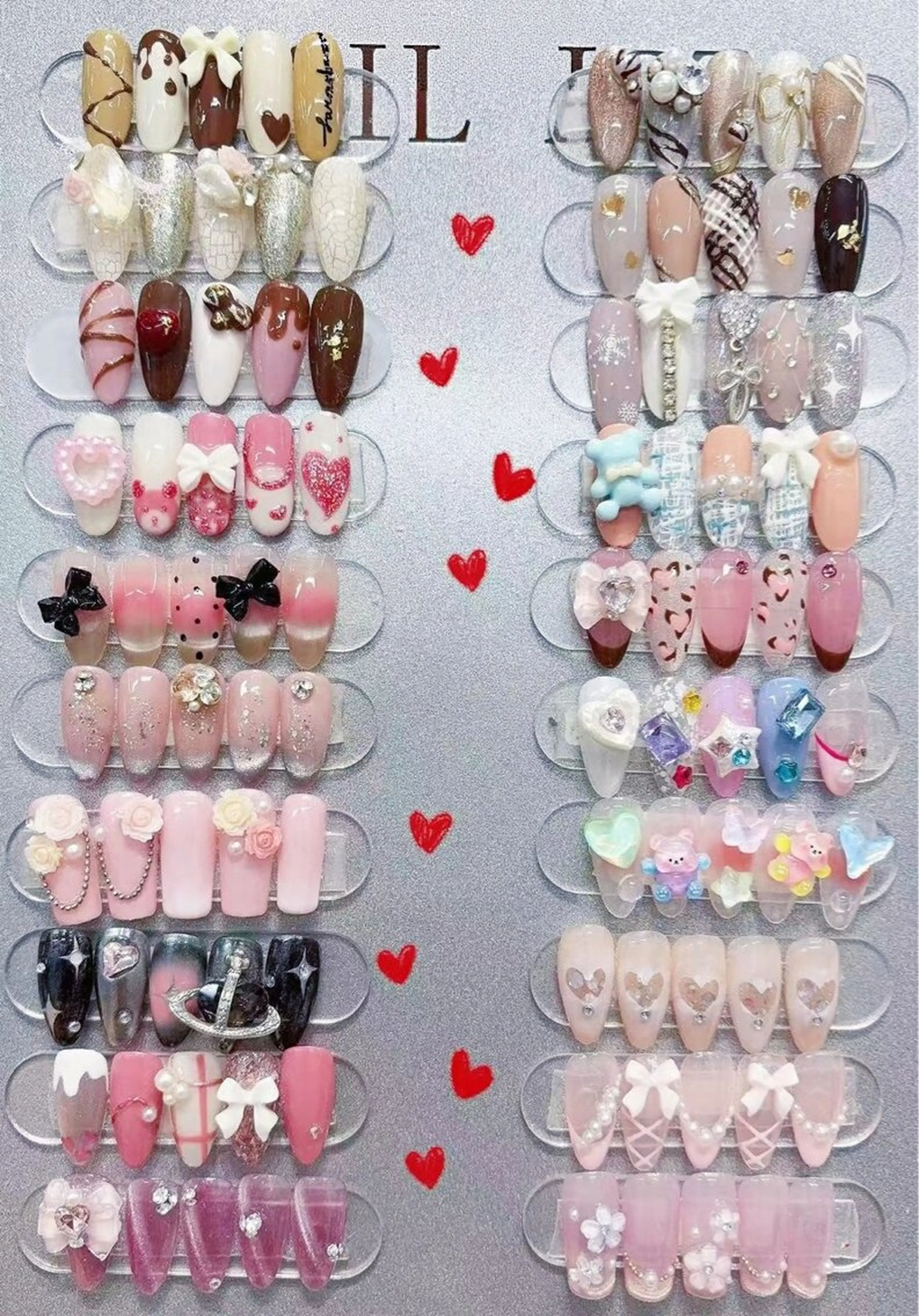 【1、2月限定】バレンタインデザインの写真