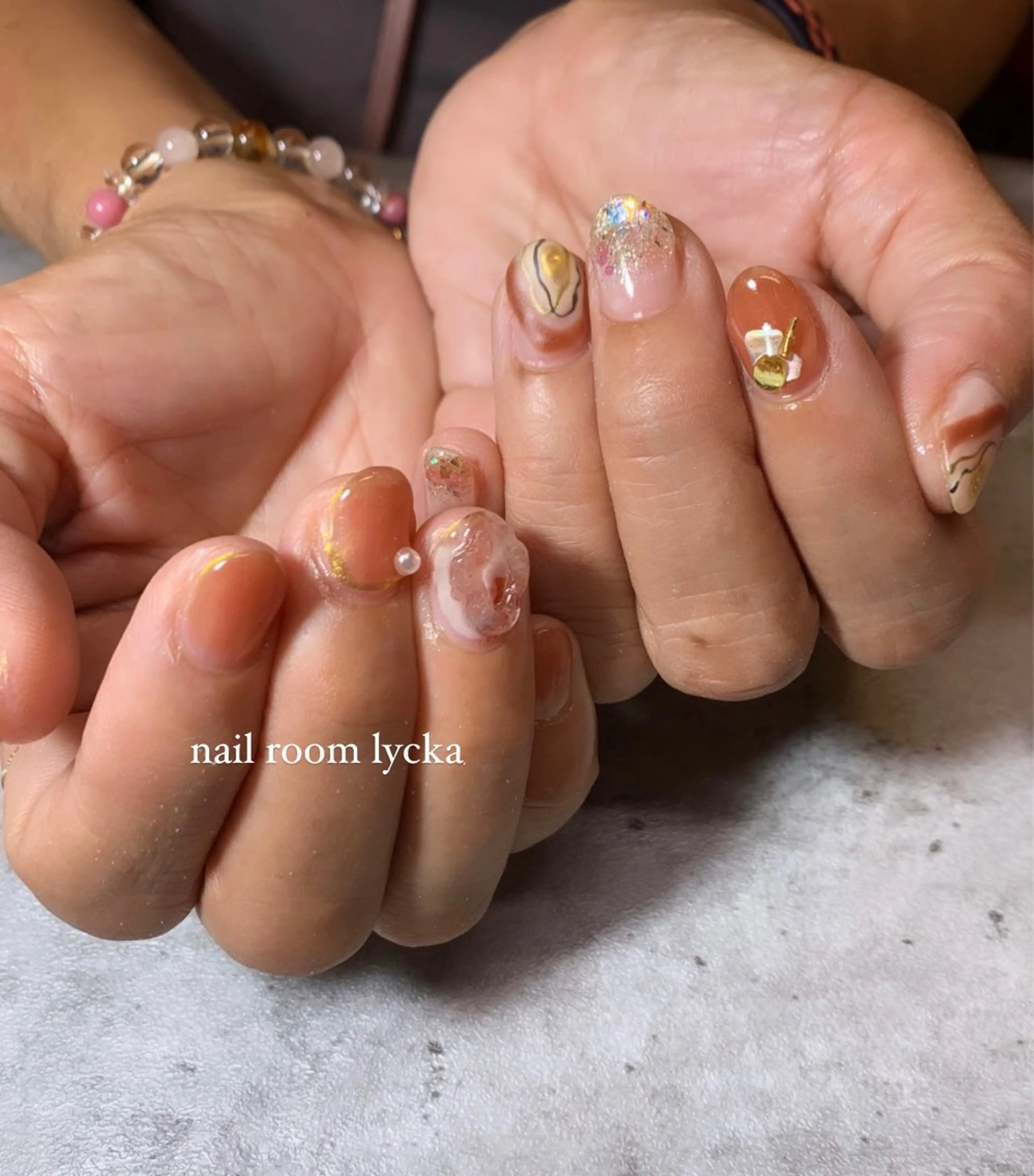 ネイル ﾈｲﾙﾙｰﾑﾘｯｶ 𝐦𝐚𝐲𝐮のネイルデザイン