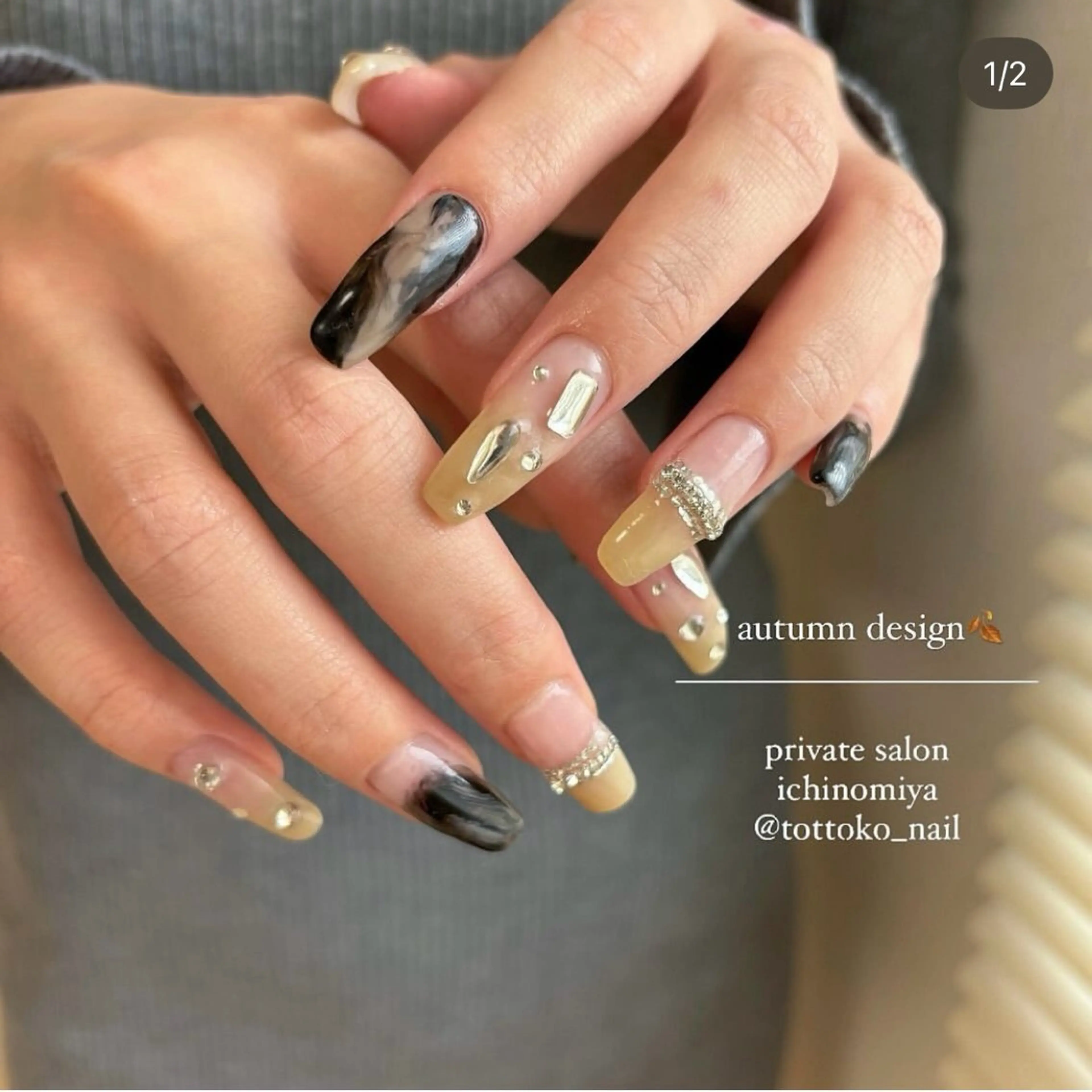 ネイル ハンドネイル Onul nailのネイルデザイン