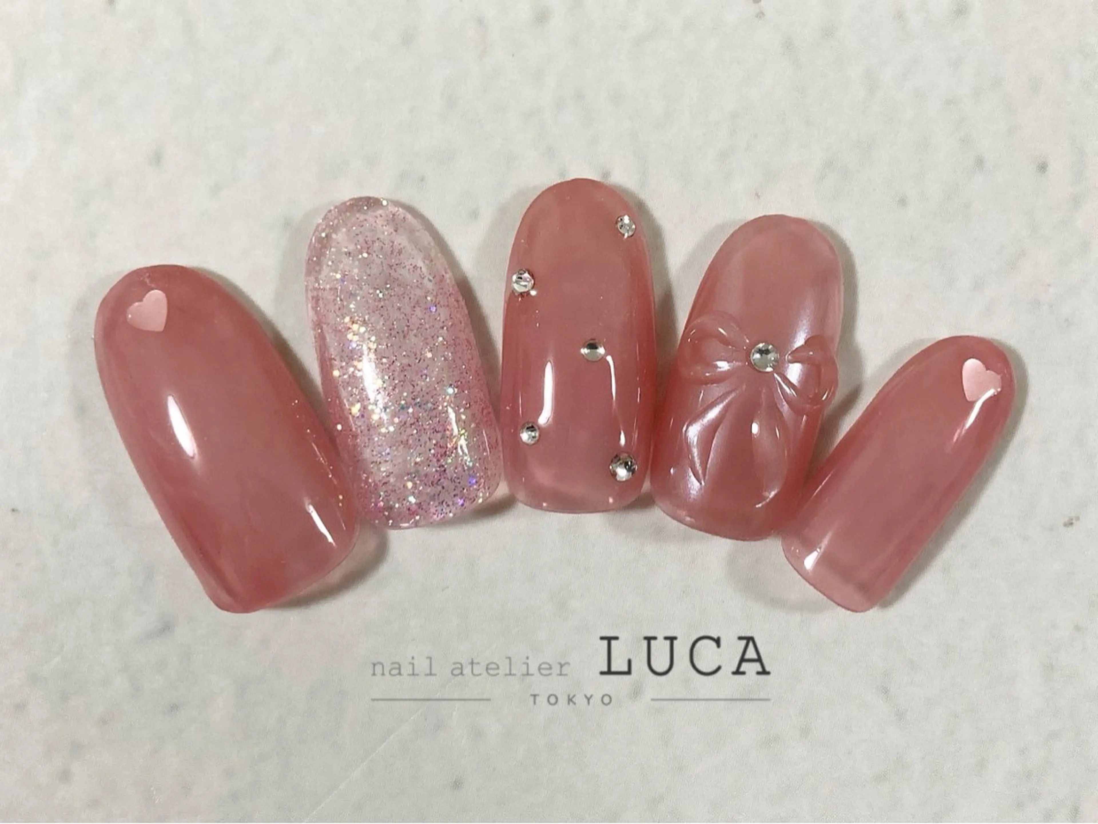 【ハンド】【オフあり】✨️定額アートコース(ミラー等)✨️（デザイン24種、カラー300色以上）※初回オフ代込みの写真