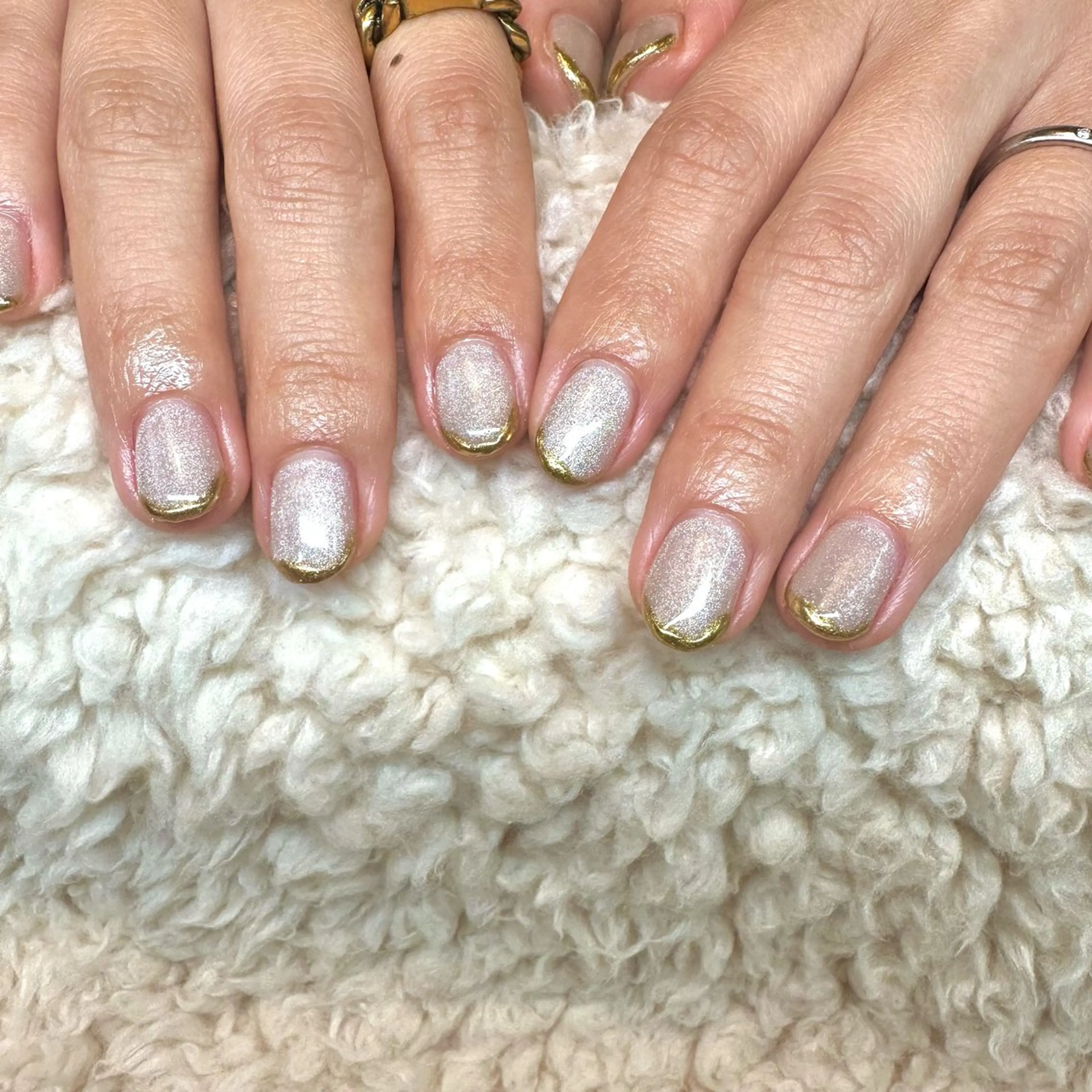 ネイル マグネットネイル ハンドネイル GéRanium Harukaのネイルデザイン