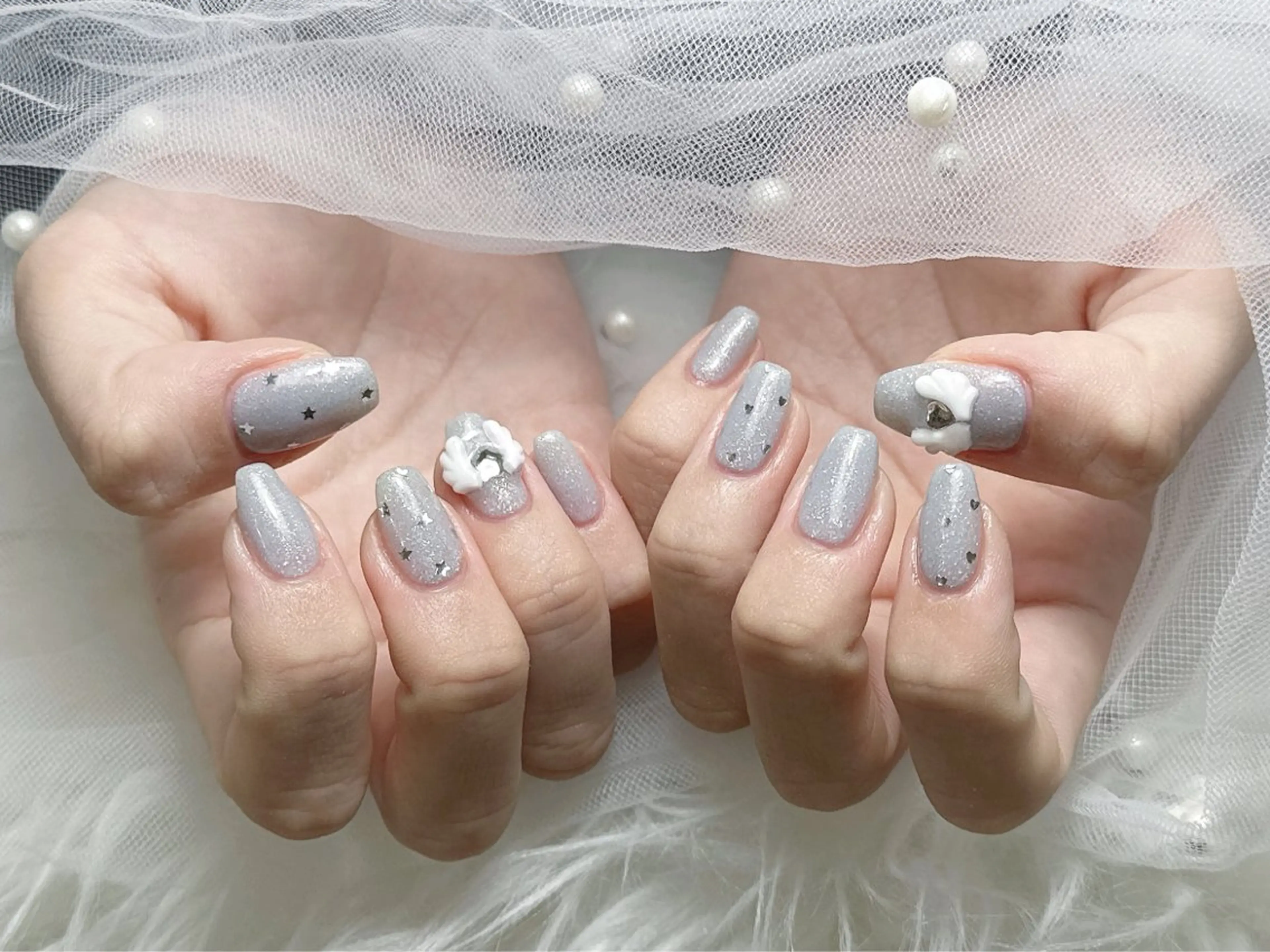 ネイル 【Eclat ｴｸﾗ】nail＆beauty所属・Eclat〔ｴｸﾗ〕 MOEKA𝜗𝜚*のネイルデザイン