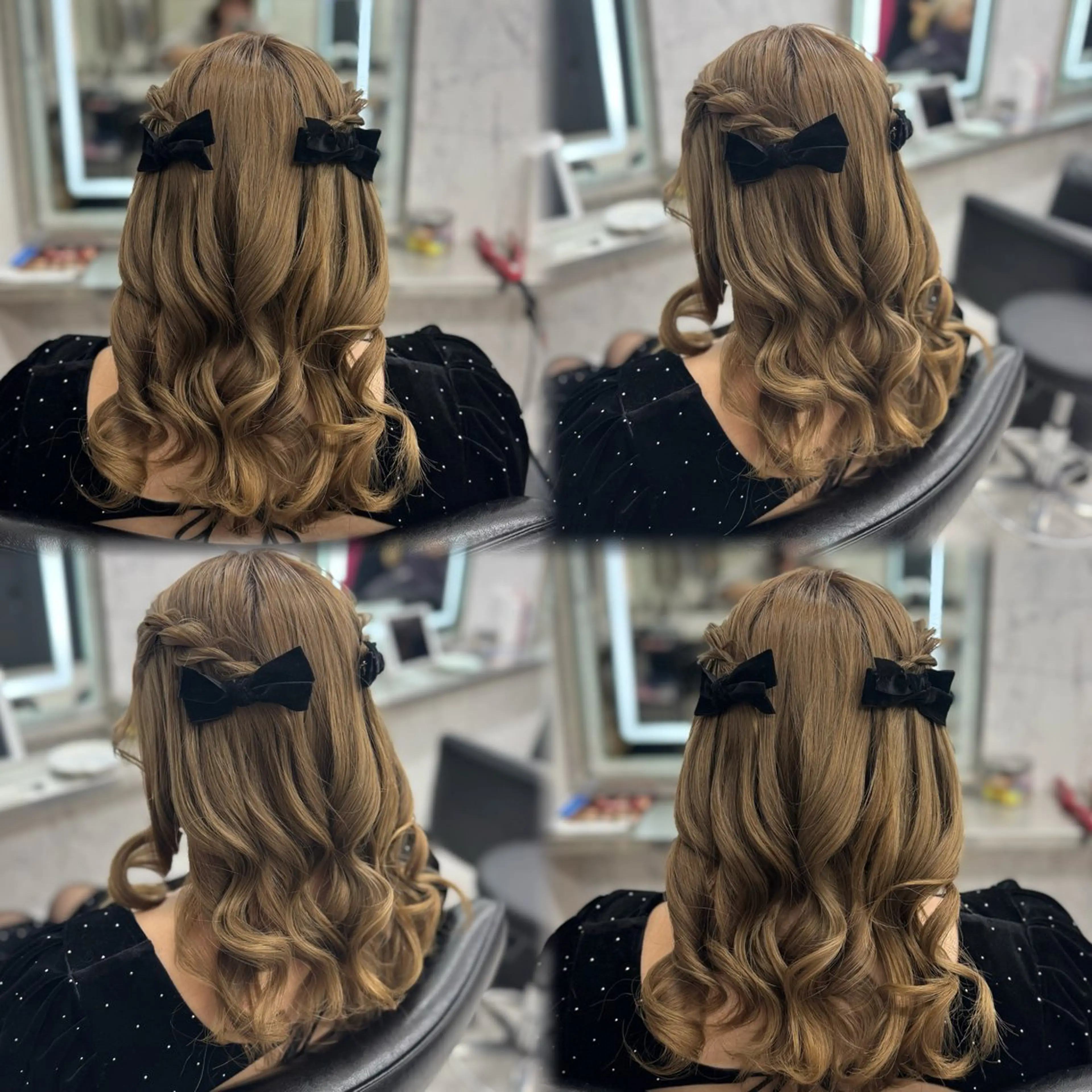 ロング ヘアアレンジ ヘアセット JPCY MIRIYAのヘアスタイル