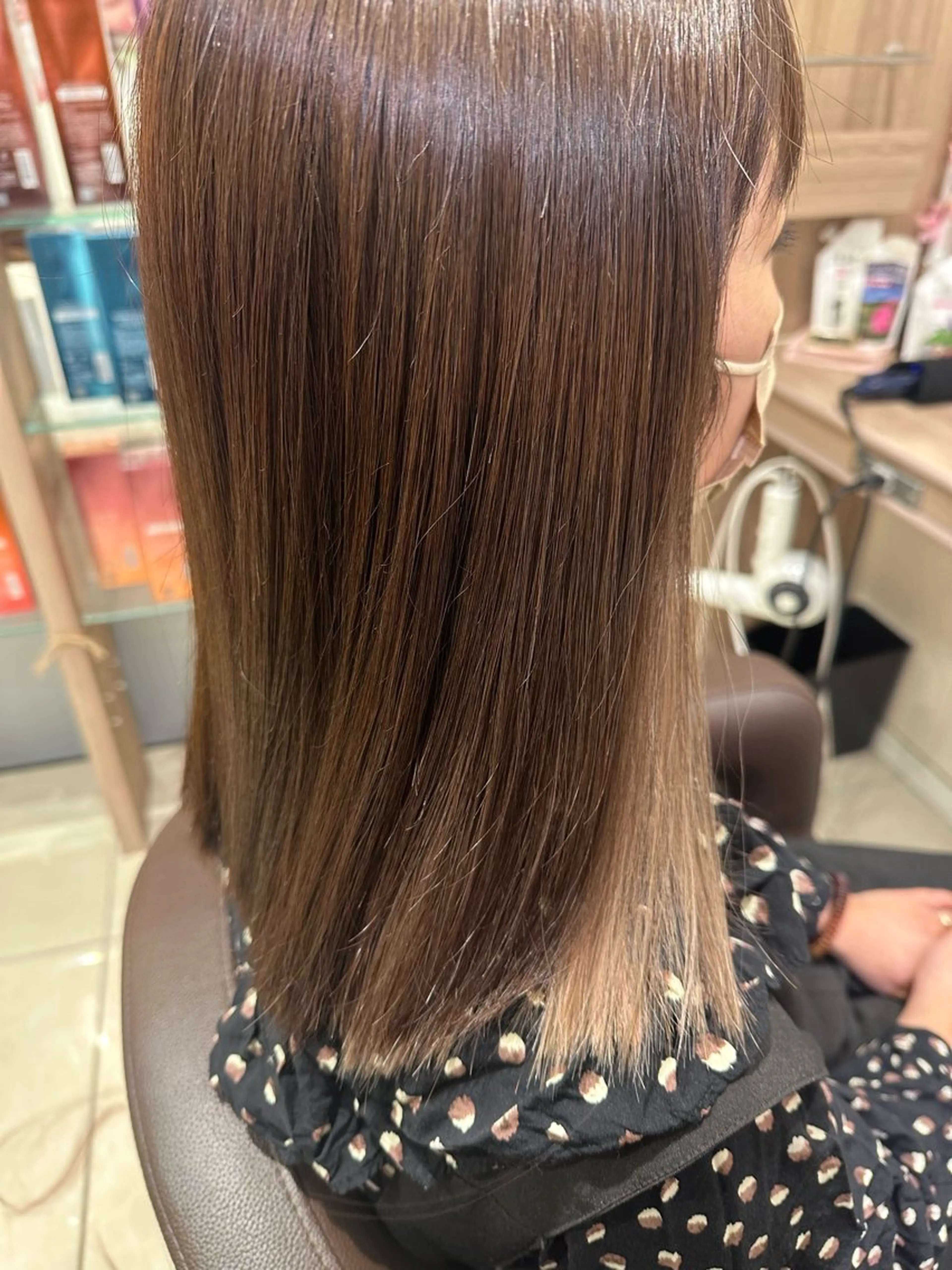 ミディアム エクステ Miyu🦄ash メンズカット/まつげのヘアスタイル