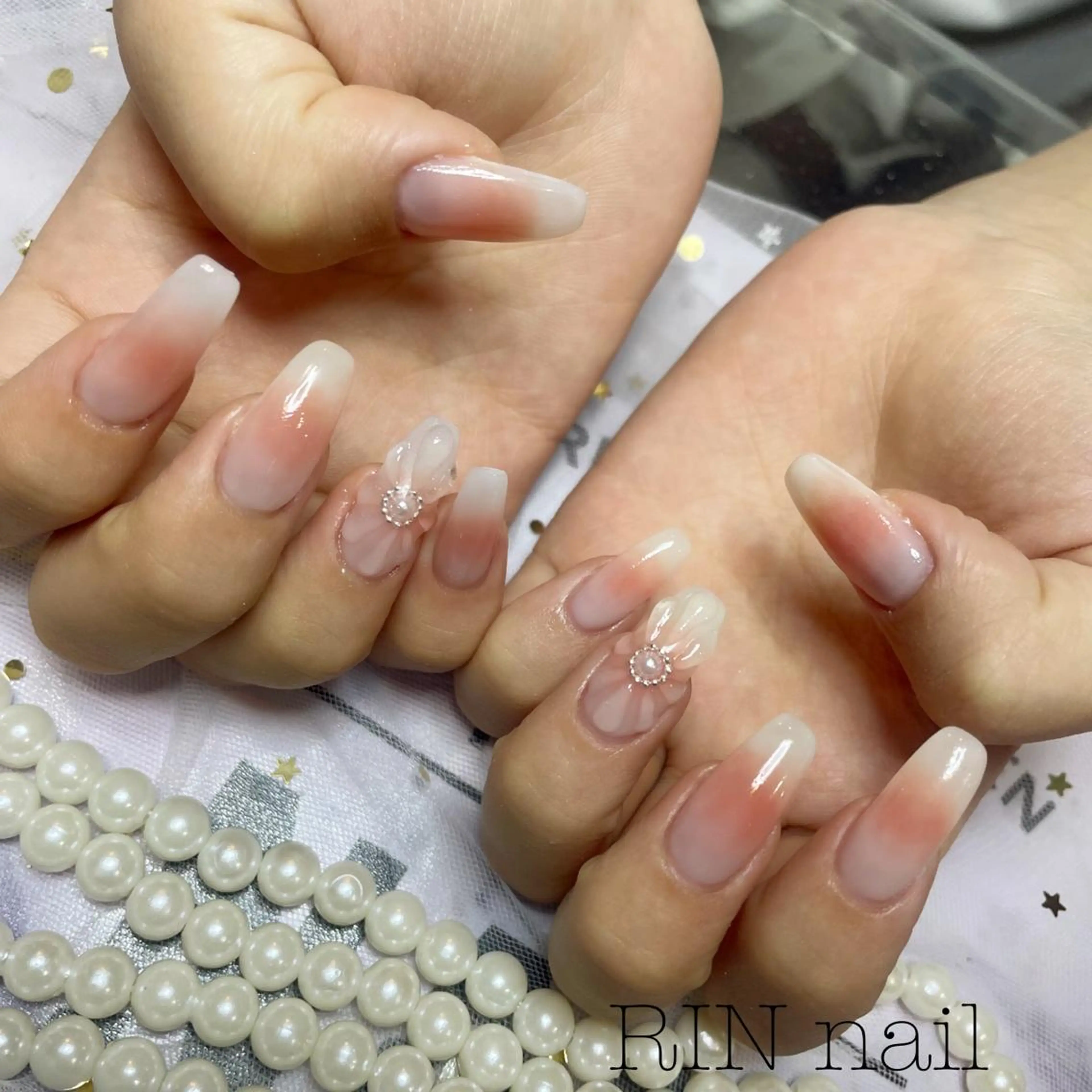 ネイル ハンドネイル ハンドケア RIN HOMEnailのネイルデザイン