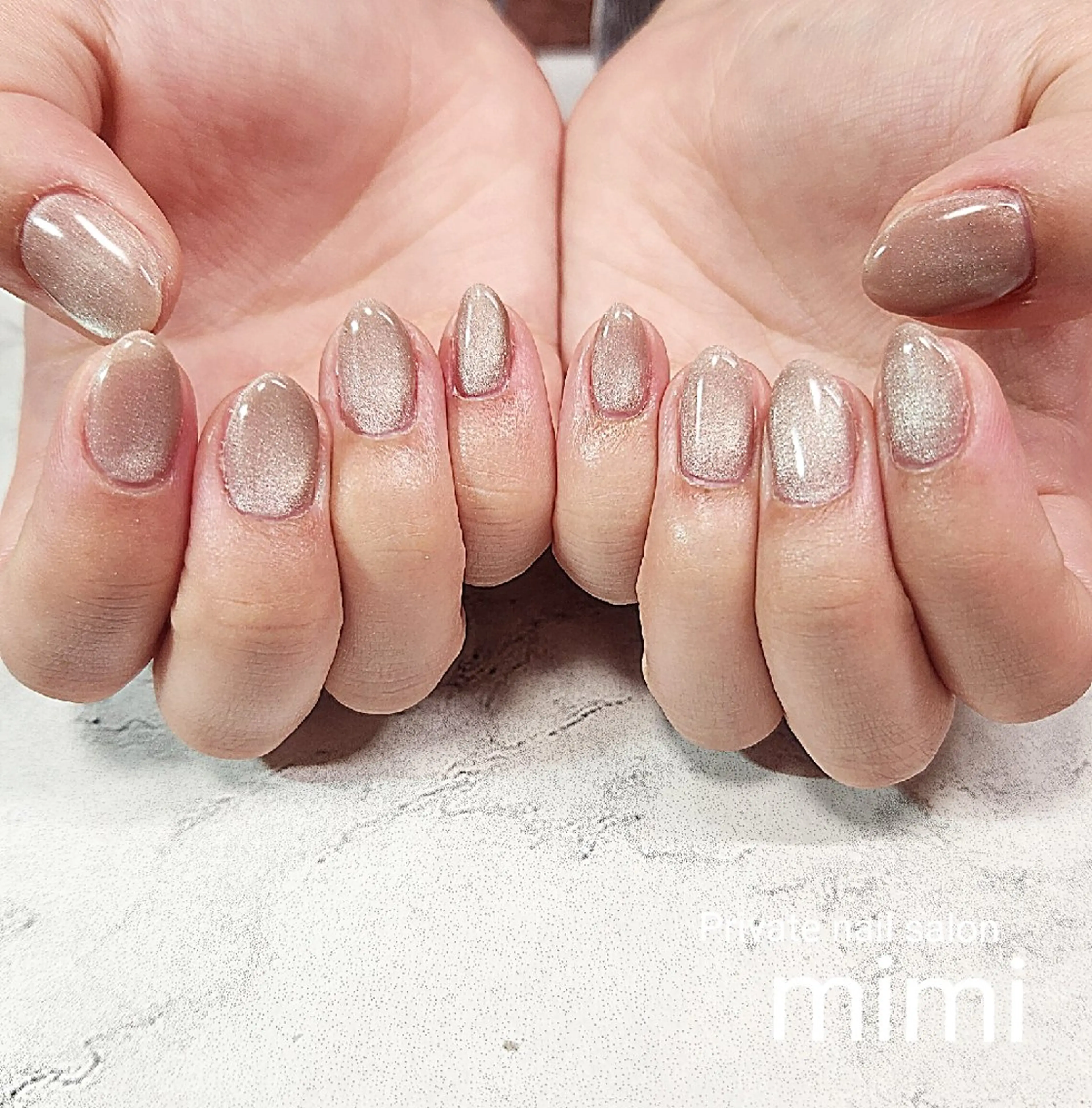 ネイル マグネットネイル ハンドネイル 博多ネイル ｍｉｍｉのネイルデザイン