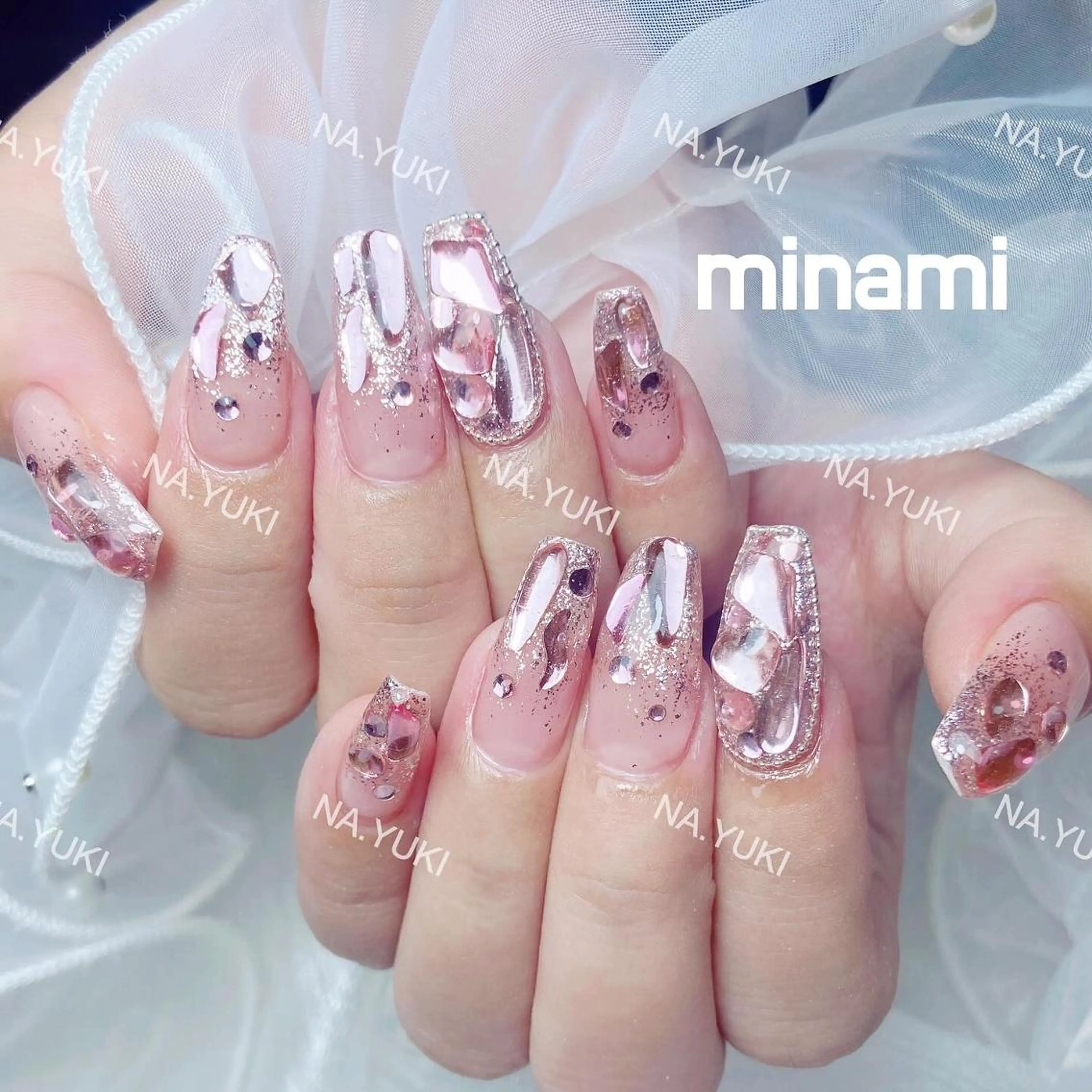 ネイル ハンドネイル ハンドケア YUKI 💗 渋谷店のネイルデザイン