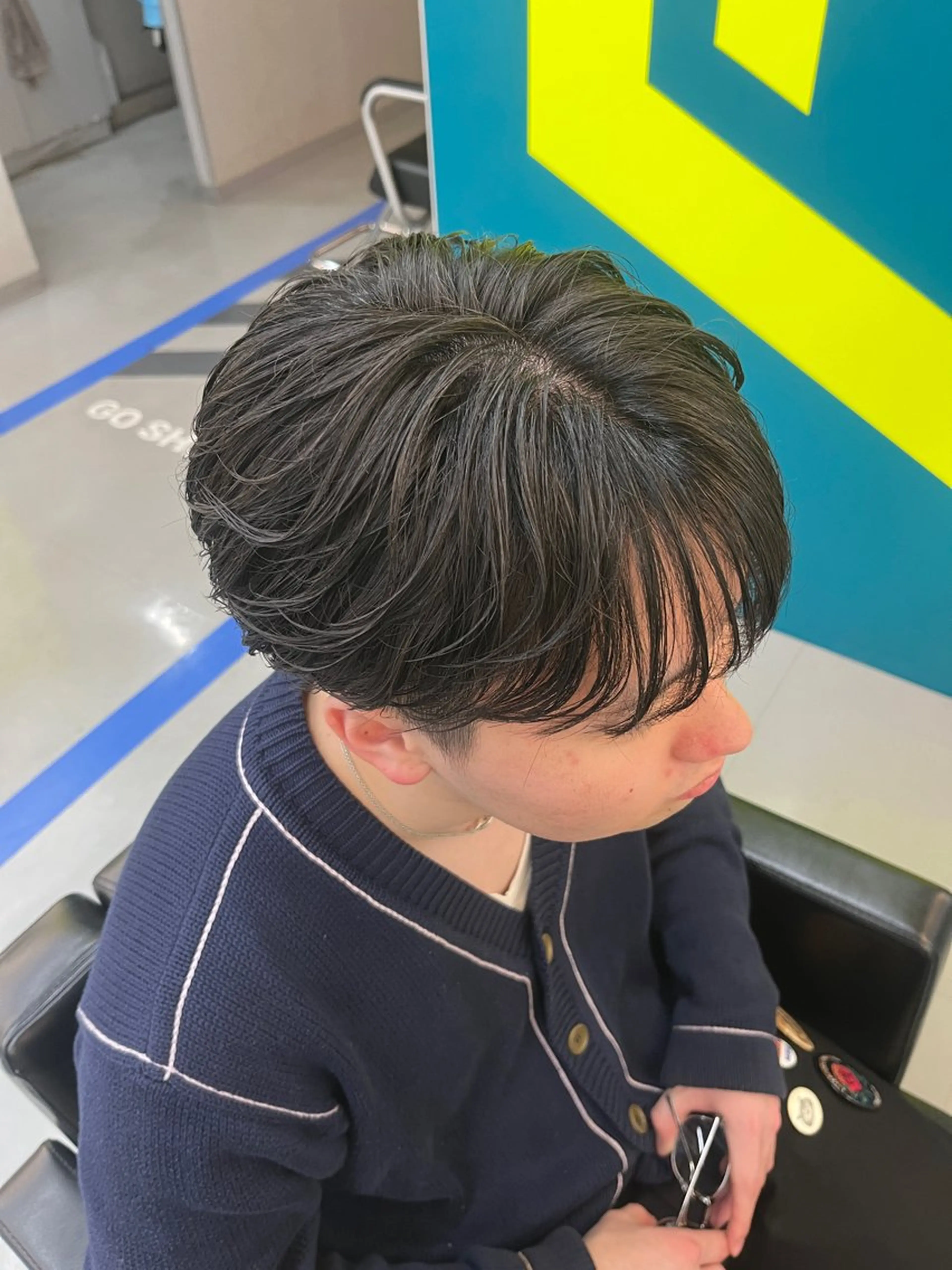 メンズ DAZZLE hair RUSH所属・波巻き得意 メンズ美容師/松井陸のヘアスタイル