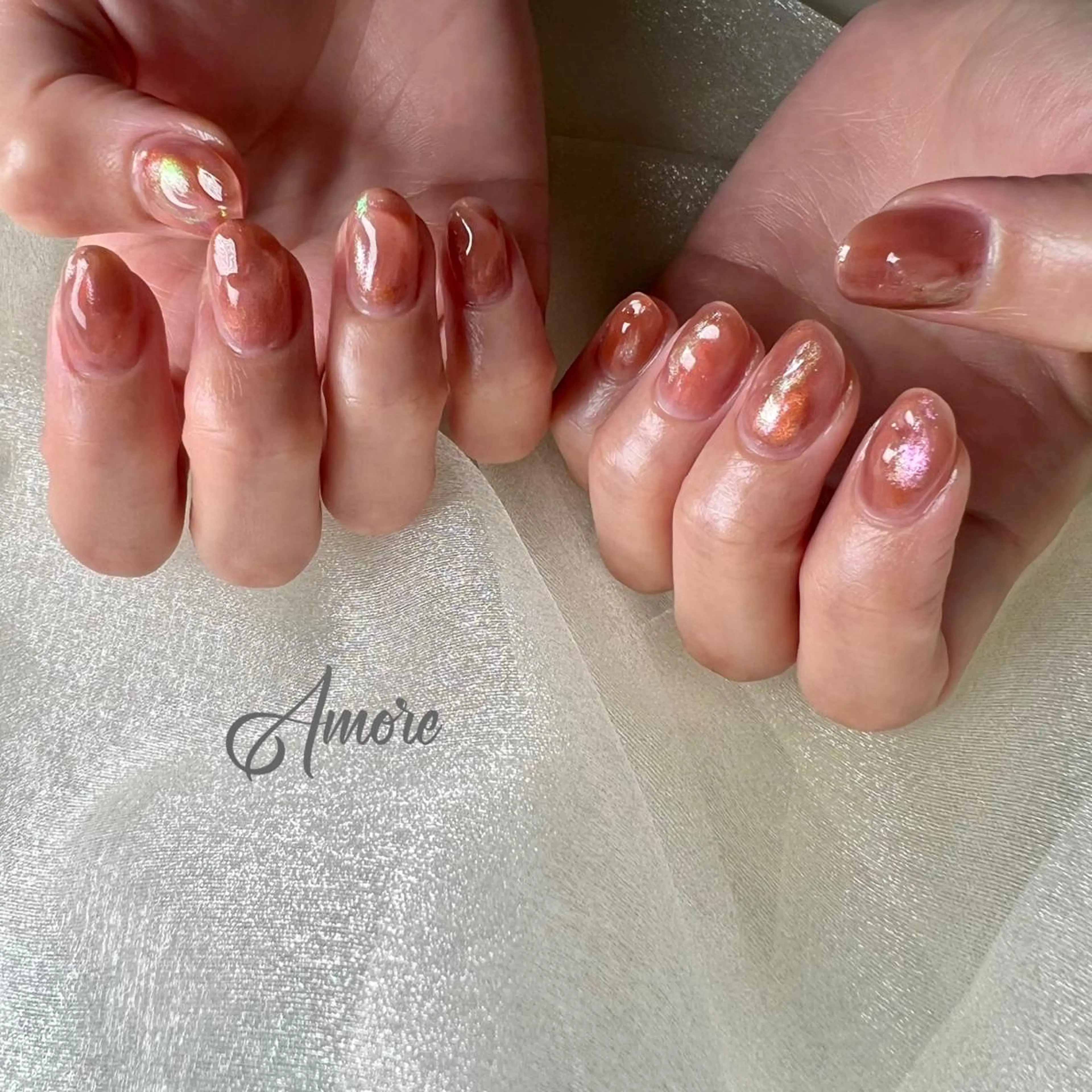 ネイル ジェルネイル 氷ネイル・うるうるネイル マグネットネイル ミラーネイル ニュアンスネイル You kyehwaのネイルデザイン