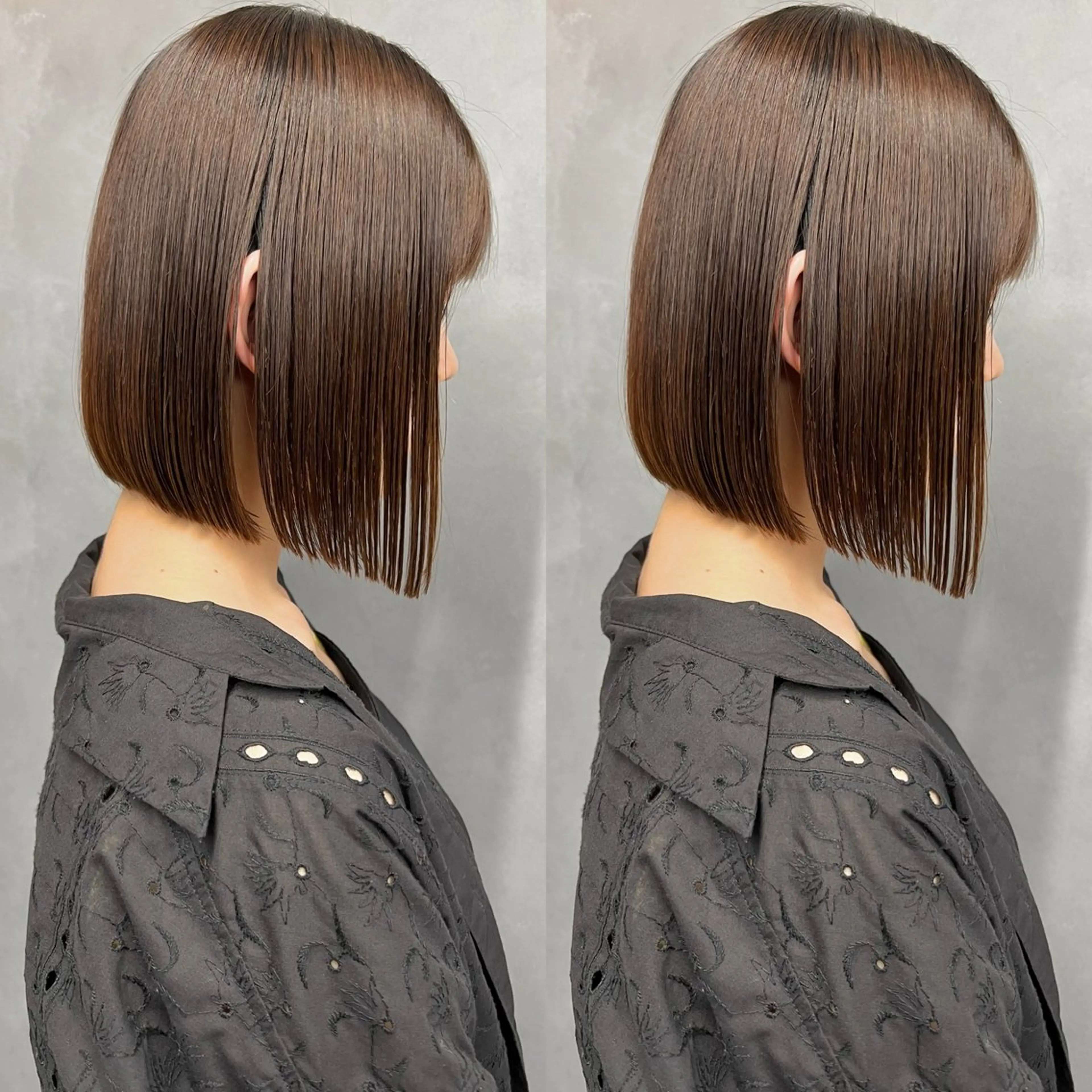 ショート ボブ/髪質改善/ ミディアム/浅川俊輝のヘアスタイル