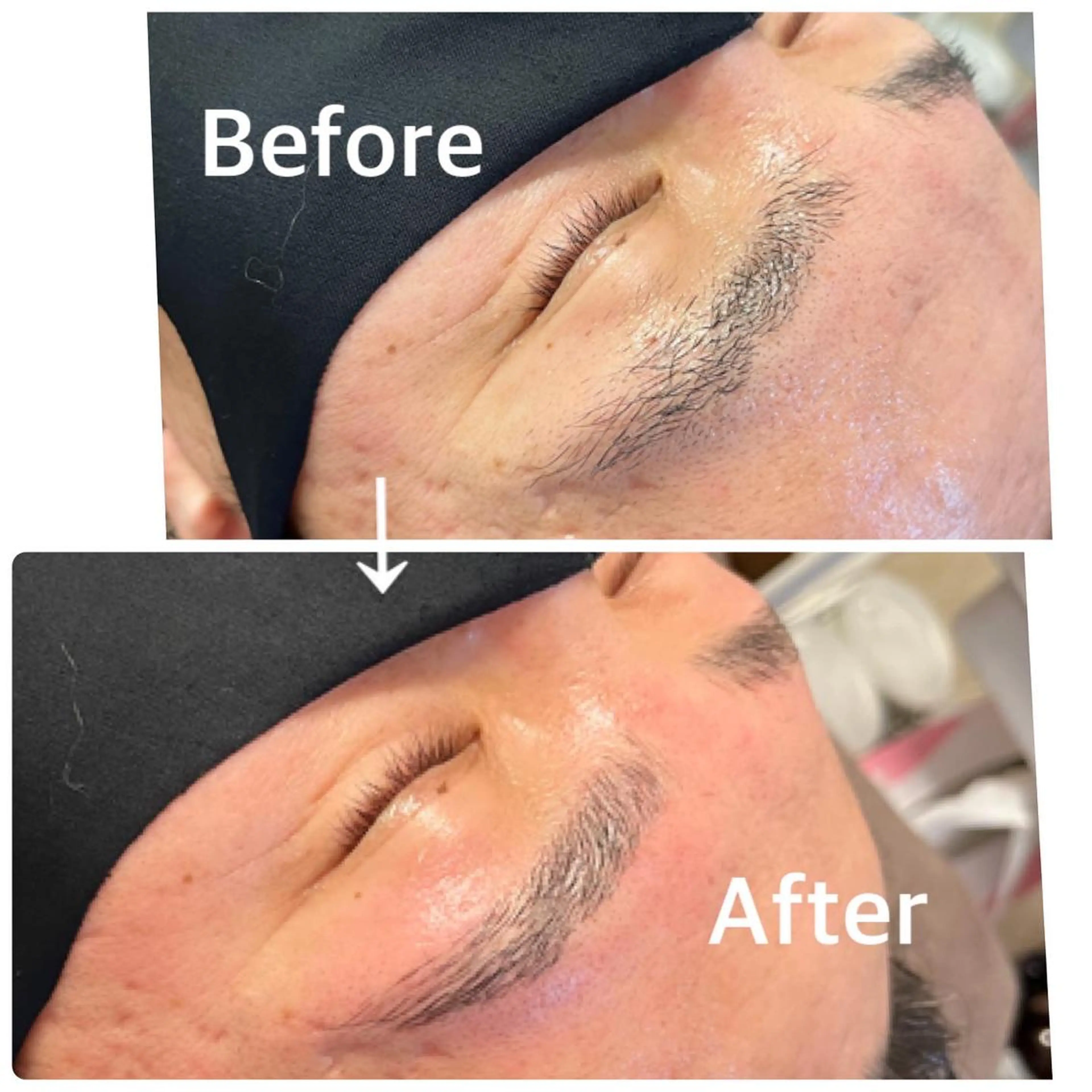 メンズ アイブロウ 《美肌&眉毛・美爪育成》深爪&長さ出し・フィルイン対応 RimisNailxbeauty 名駅所属・RimisNail /Jasmine ♡の眉毛・アイブロウイメージ