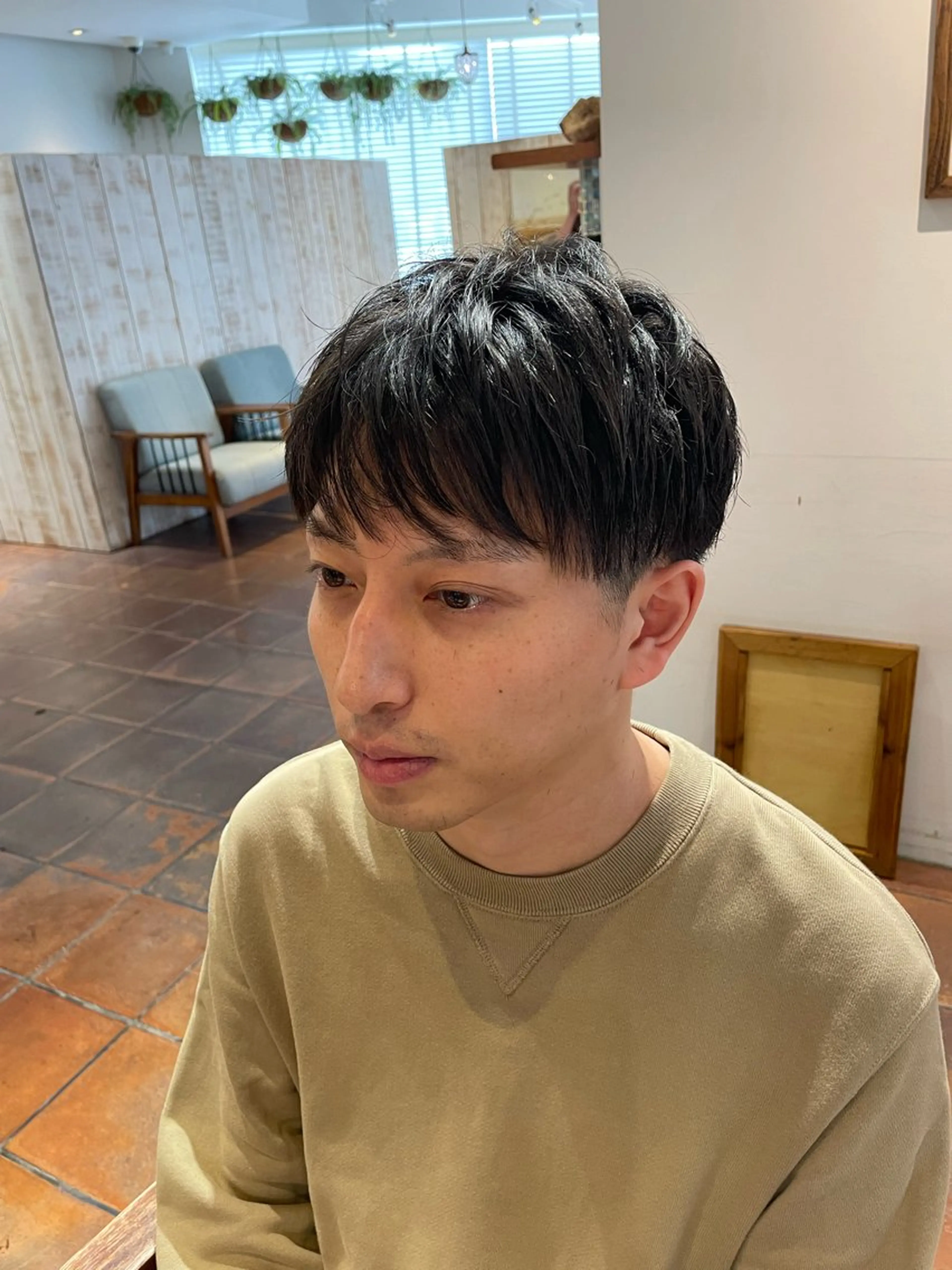 men's cut +ヘッドスパ20minの写真