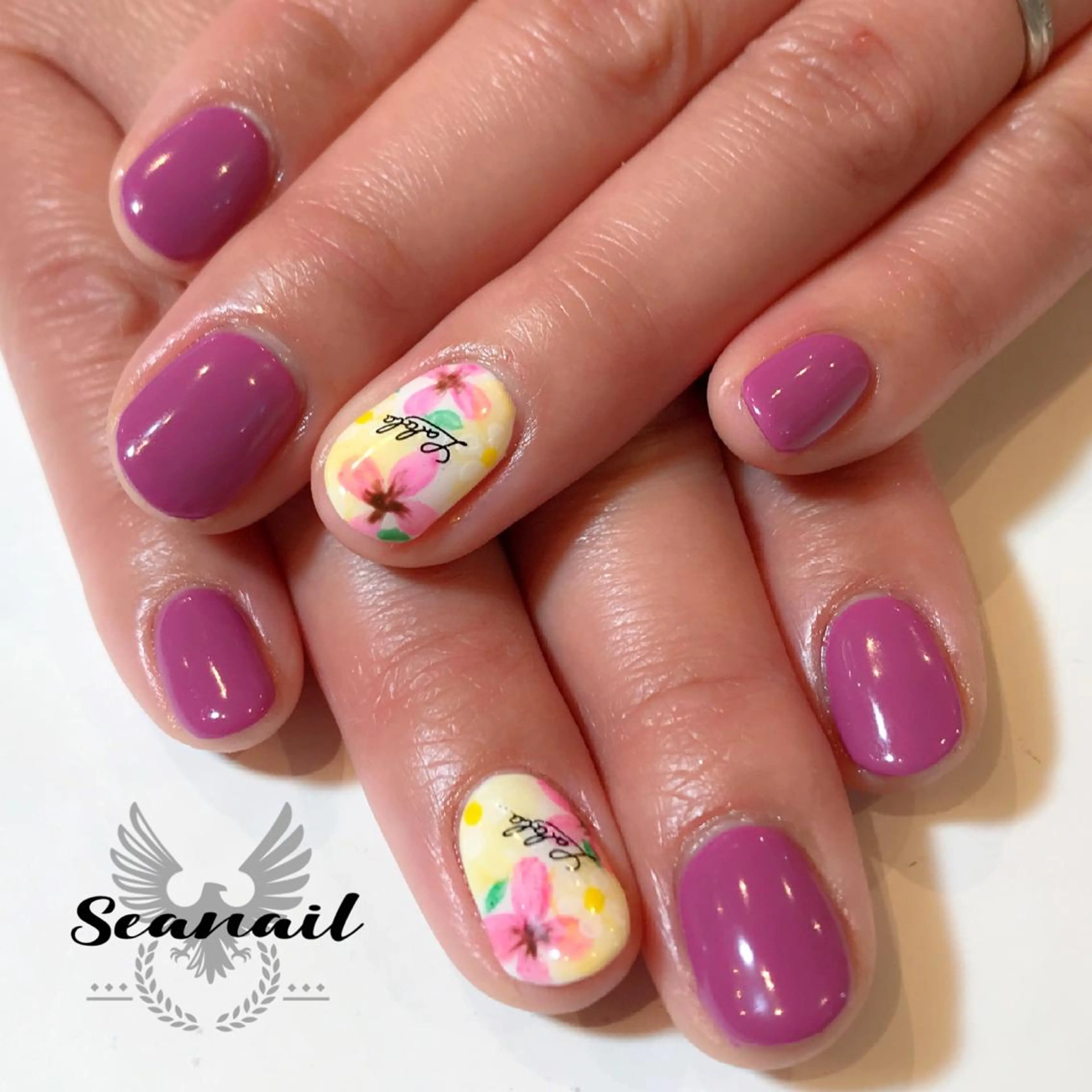 ネイル 小尾 栞のネイルデザイン