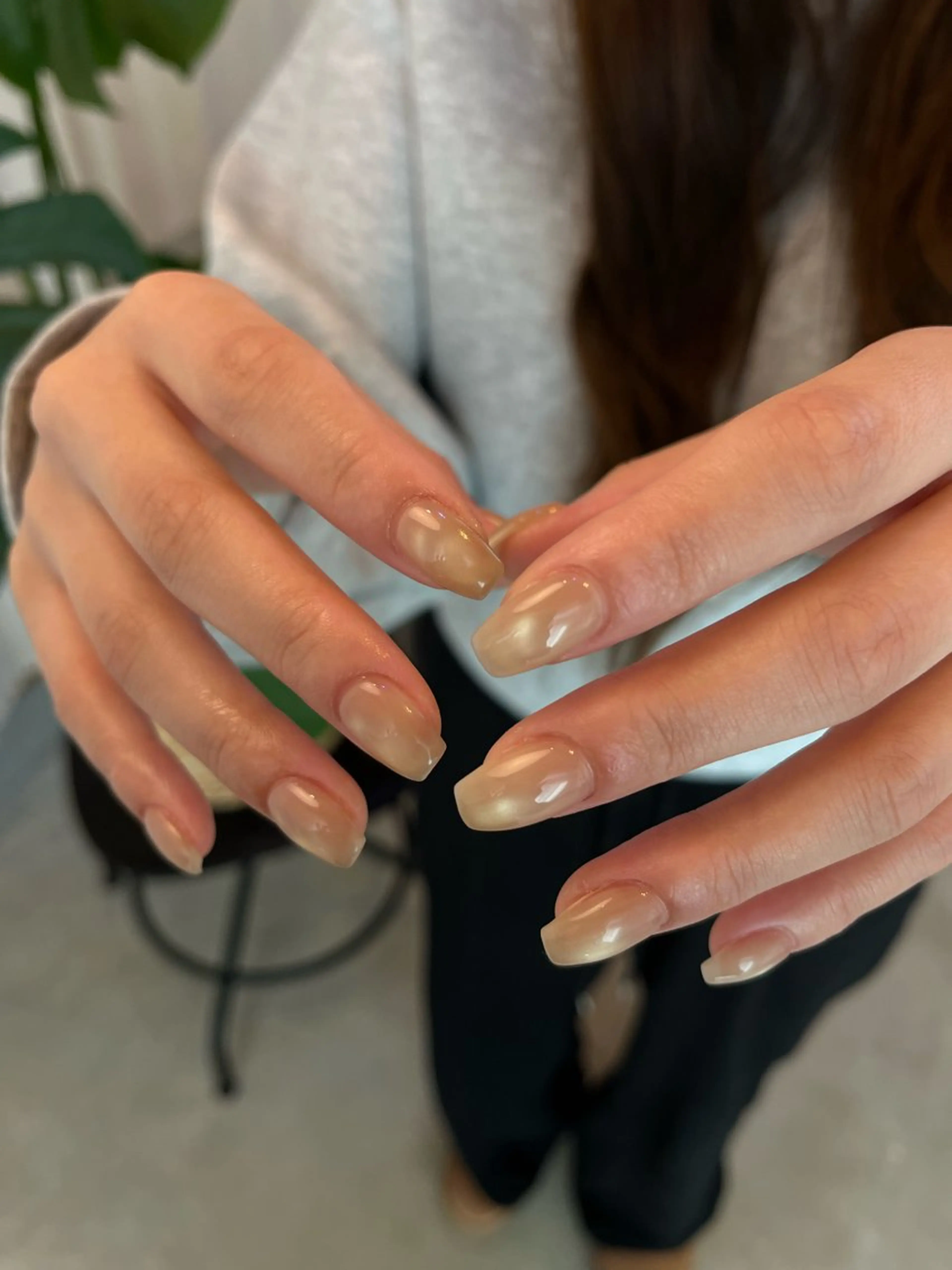 ネイル マグネットネイル ハンドネイル aiu  ｱｲﾕｰ ちひろのネイルデザイン