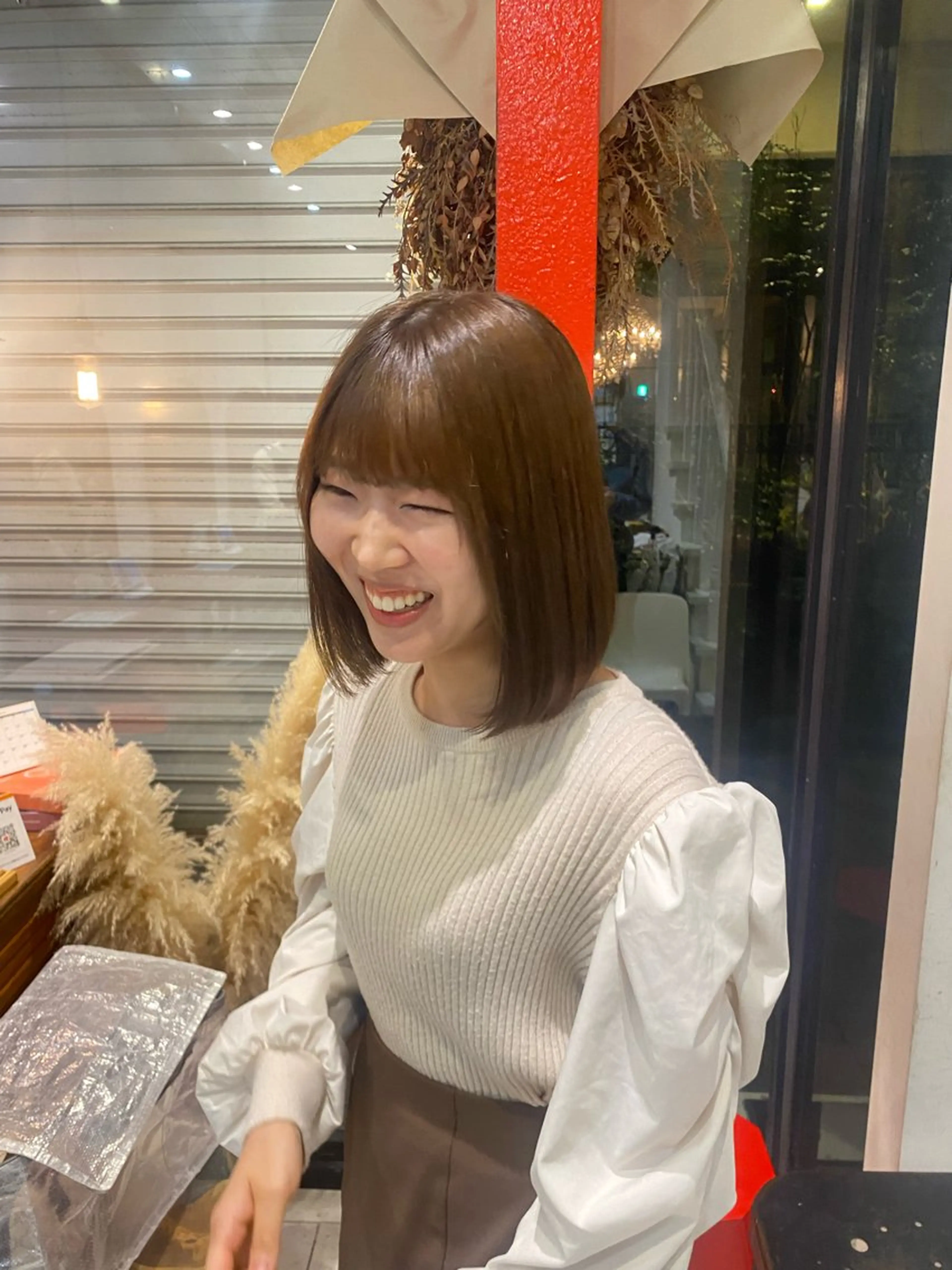 カラー 竹内 穂乃佳のヘアスタイル