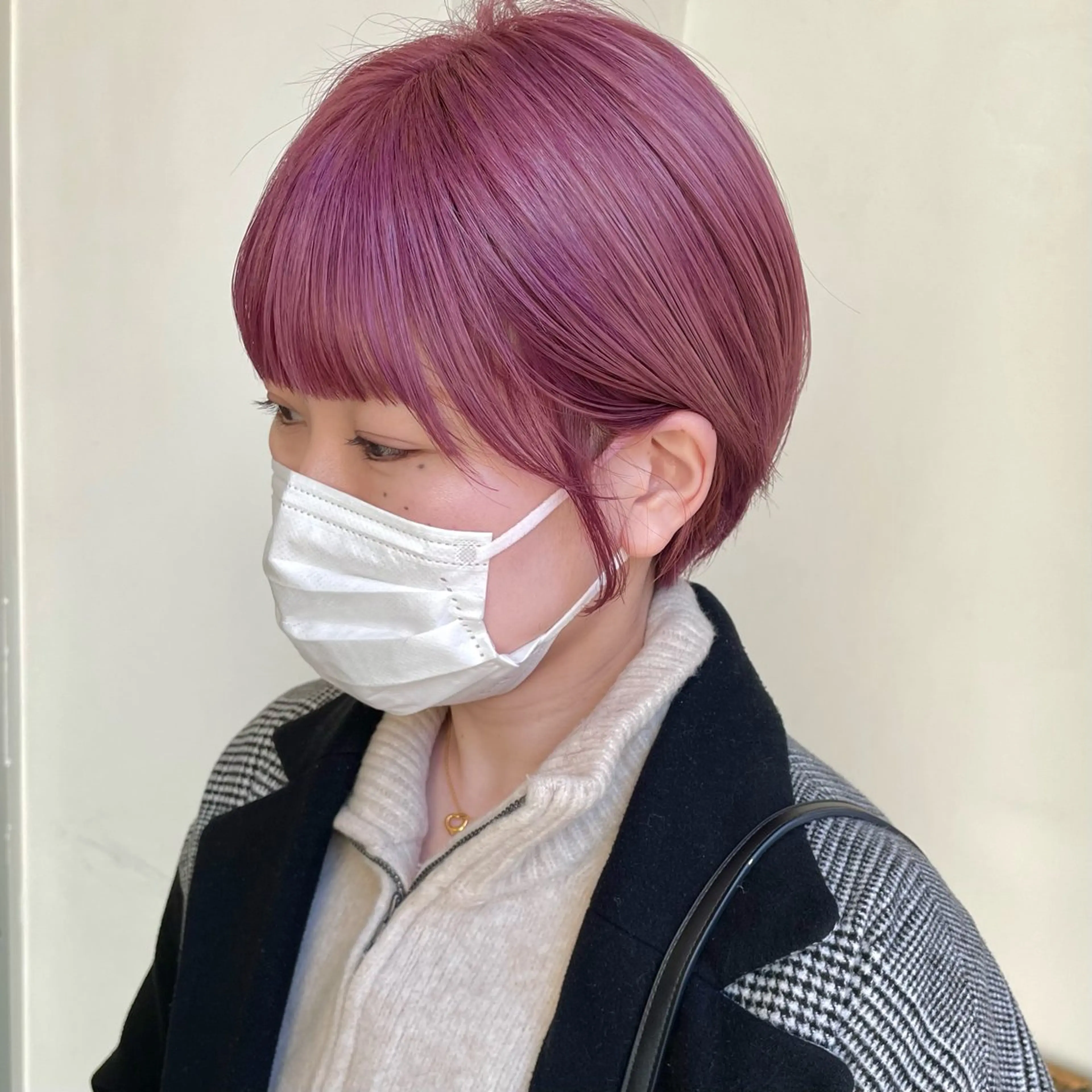 ショート カラー ショート/ブリーチ mizuki🐋のヘアスタイル