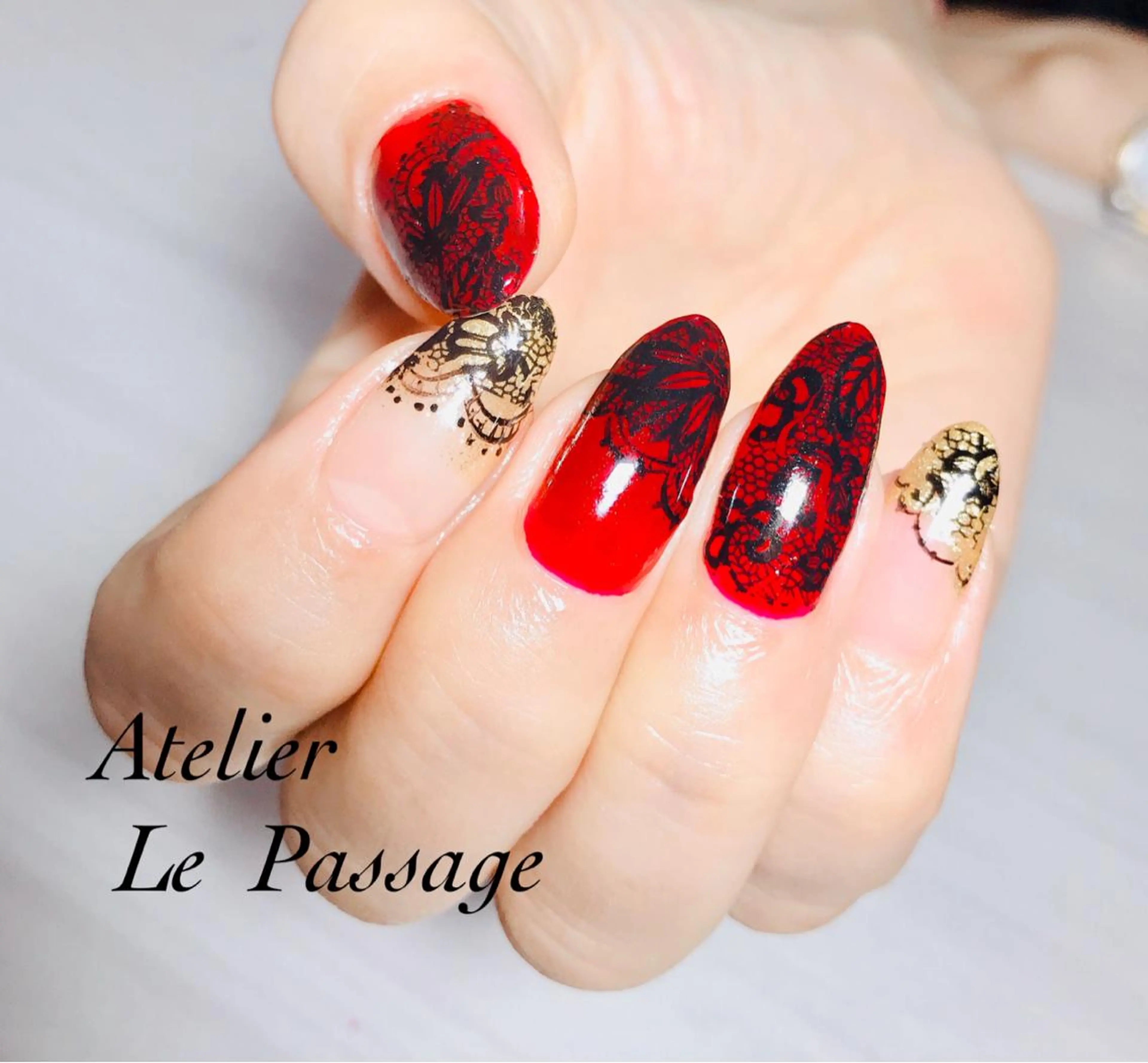 ネイル Atelier Le Passage所属・h nakatsukaのネイルデザイン