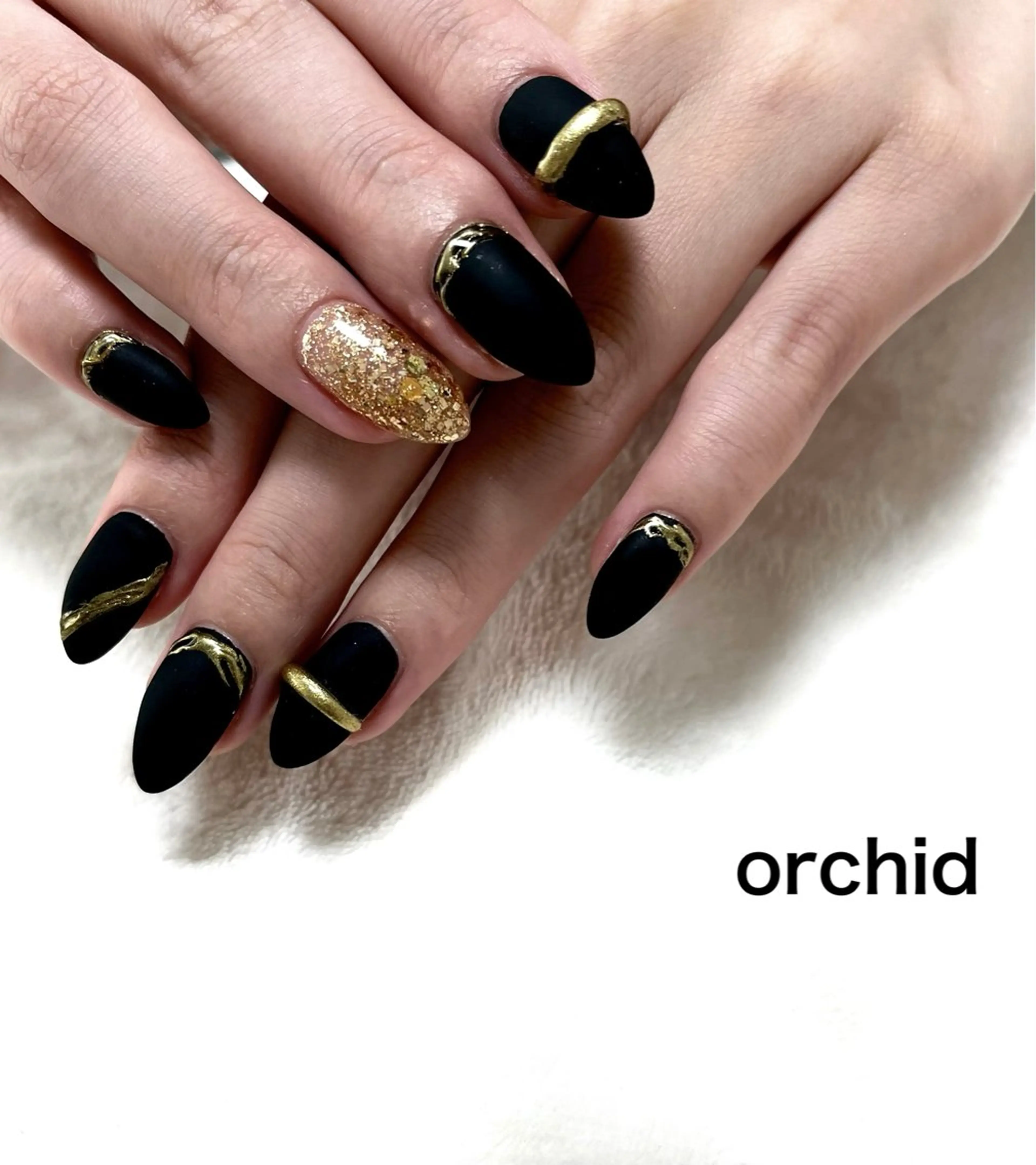 ネイル orchid ♡オーキッドのネイルデザイン