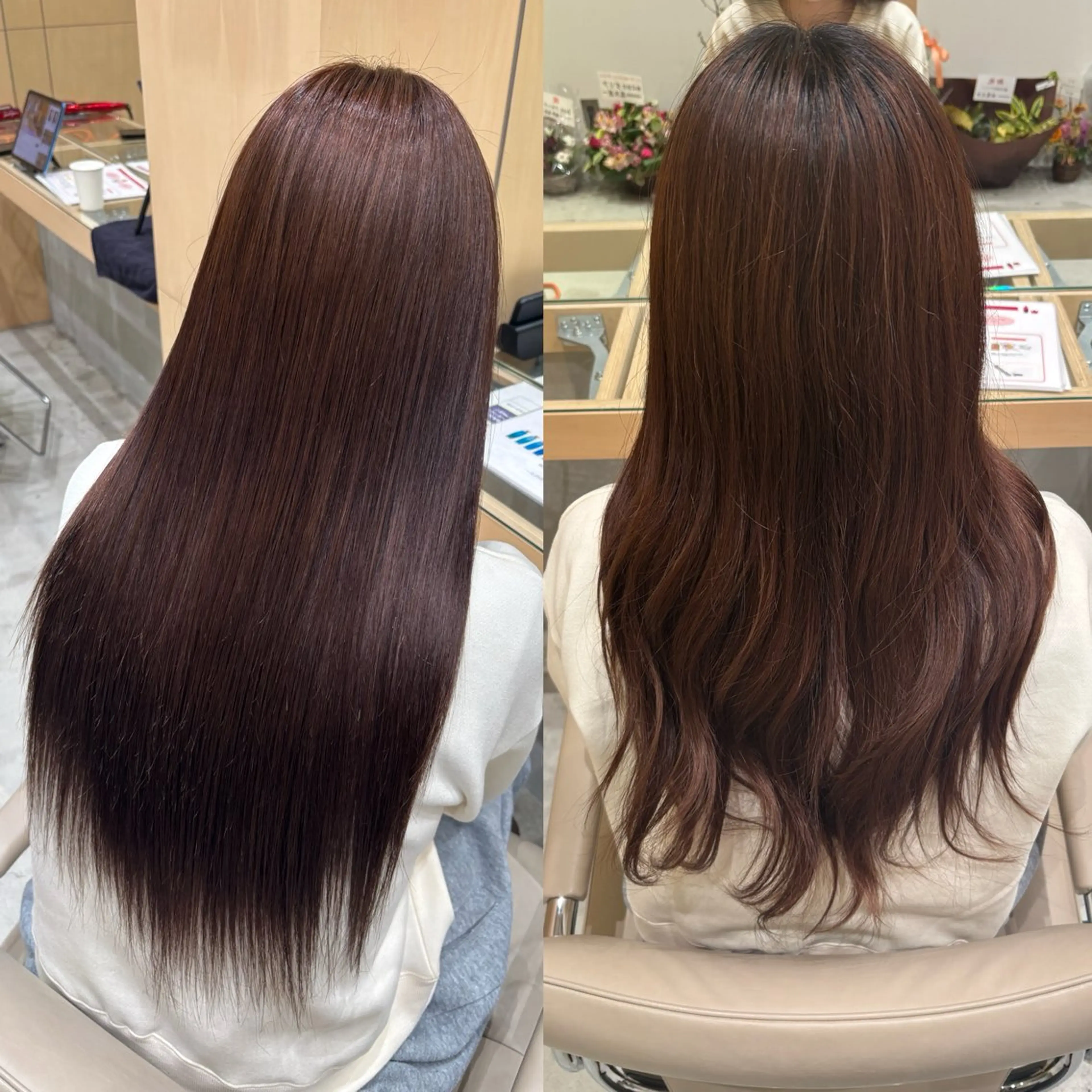 ロング ヘアカラー 吉澤 愛心のヘアスタイル