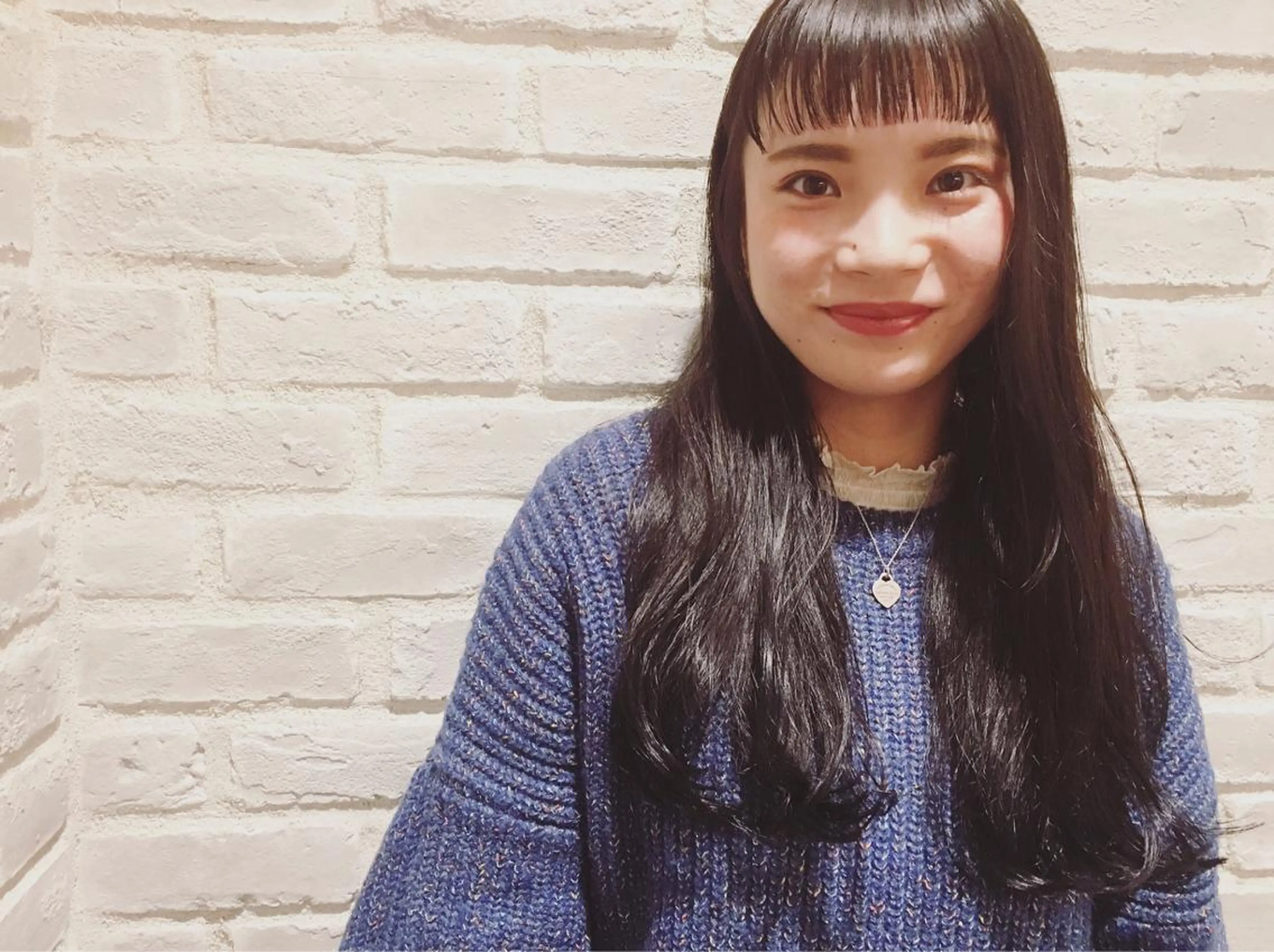 ロング カラー カット ヘアカラー トリートメント la fith所属・rico_by ヘアとアイブロウのヘアスタイル