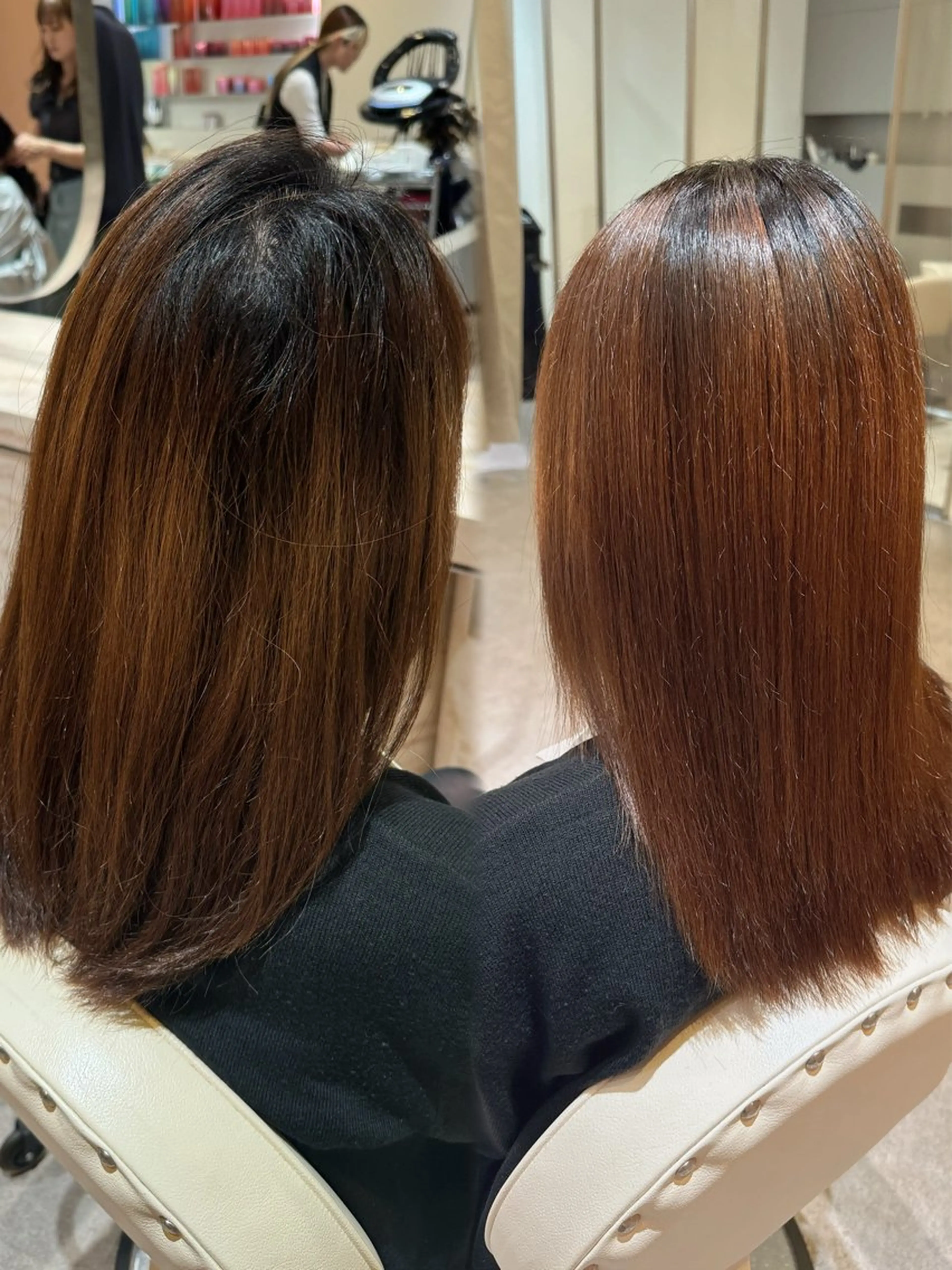 ロング 縮毛矯正 siu 🐺のヘアスタイル