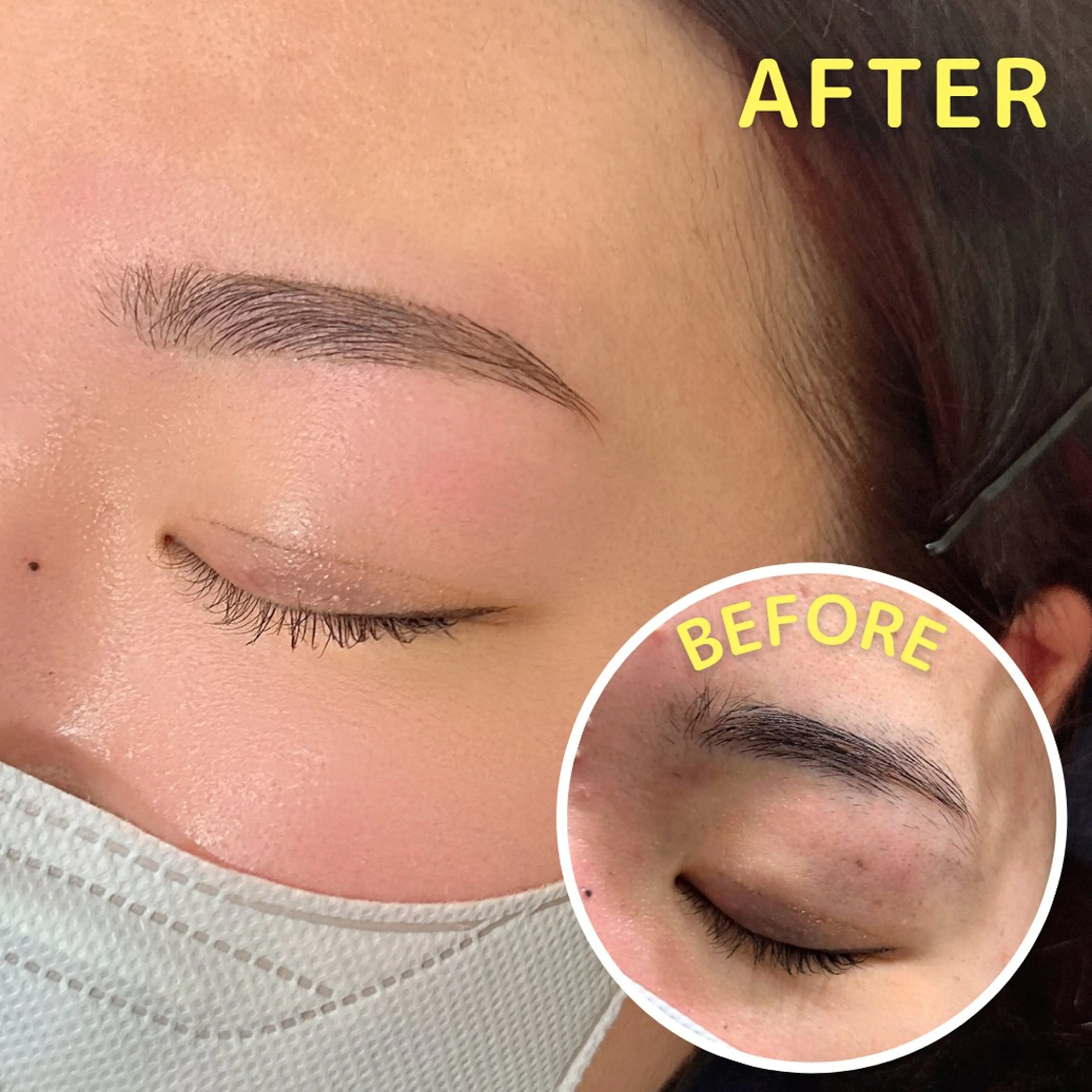 アイブロウ ワックス脱毛 眉カット その他(アイブロウ) HAIR&MAKE POSH 日暮里のネイルデザイン