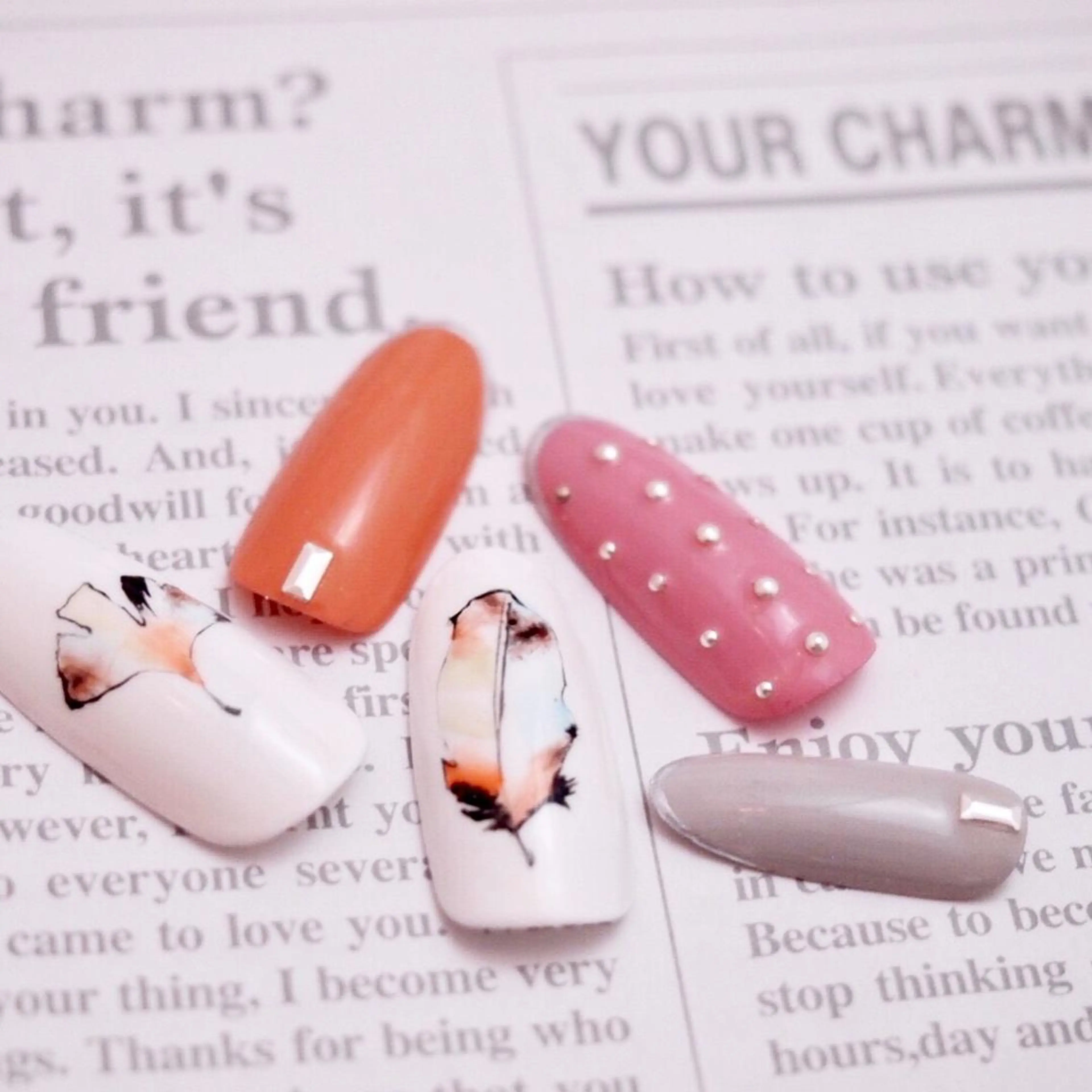 ネイル アートネイル フレンチネイル ニュアンスネイル シルバー NAIL'S MODAのネイルデザイン