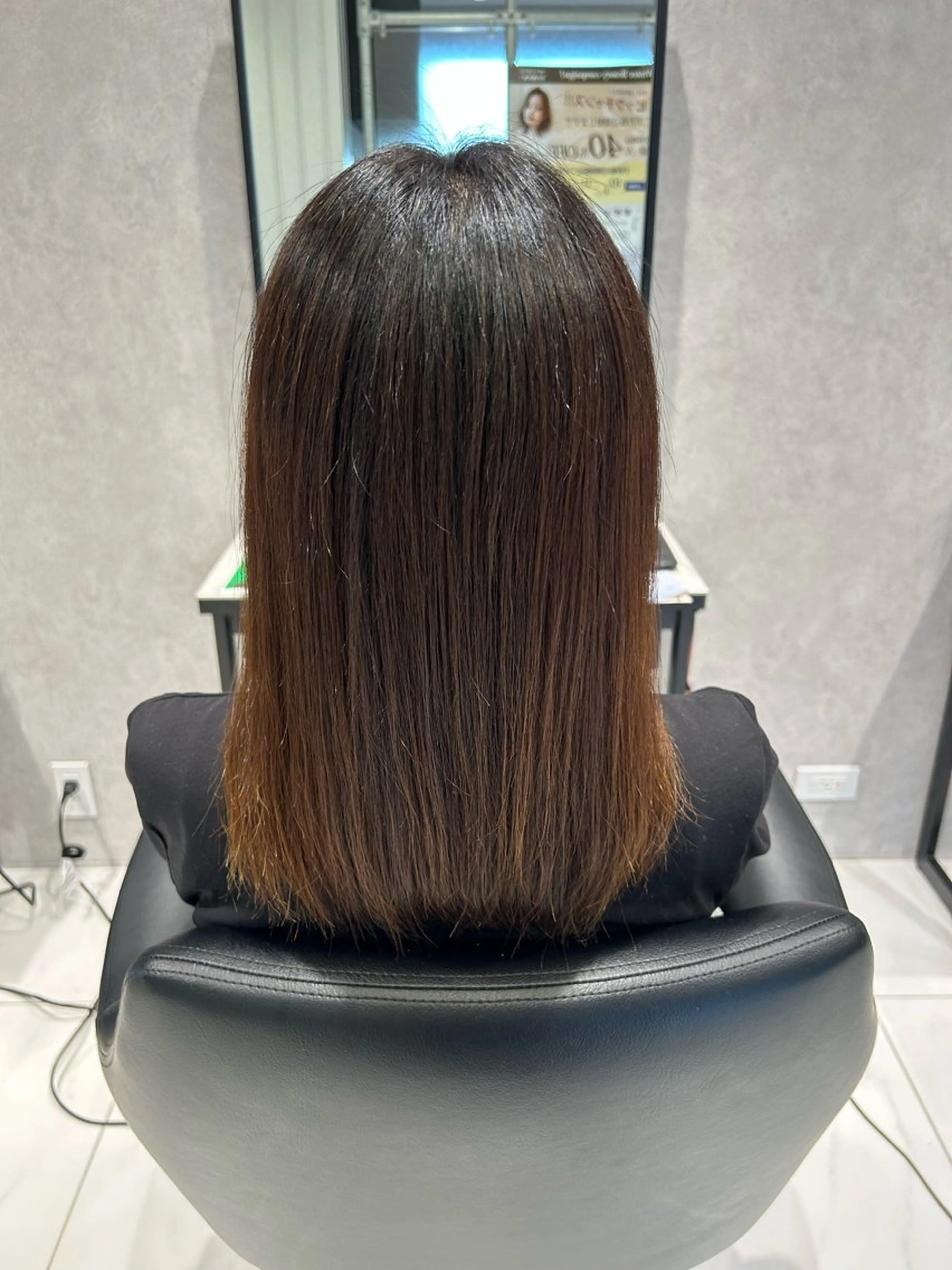 ロング Rinka🌷🩶 艶カラー🫧まつパのマツエク・マツパデザイン